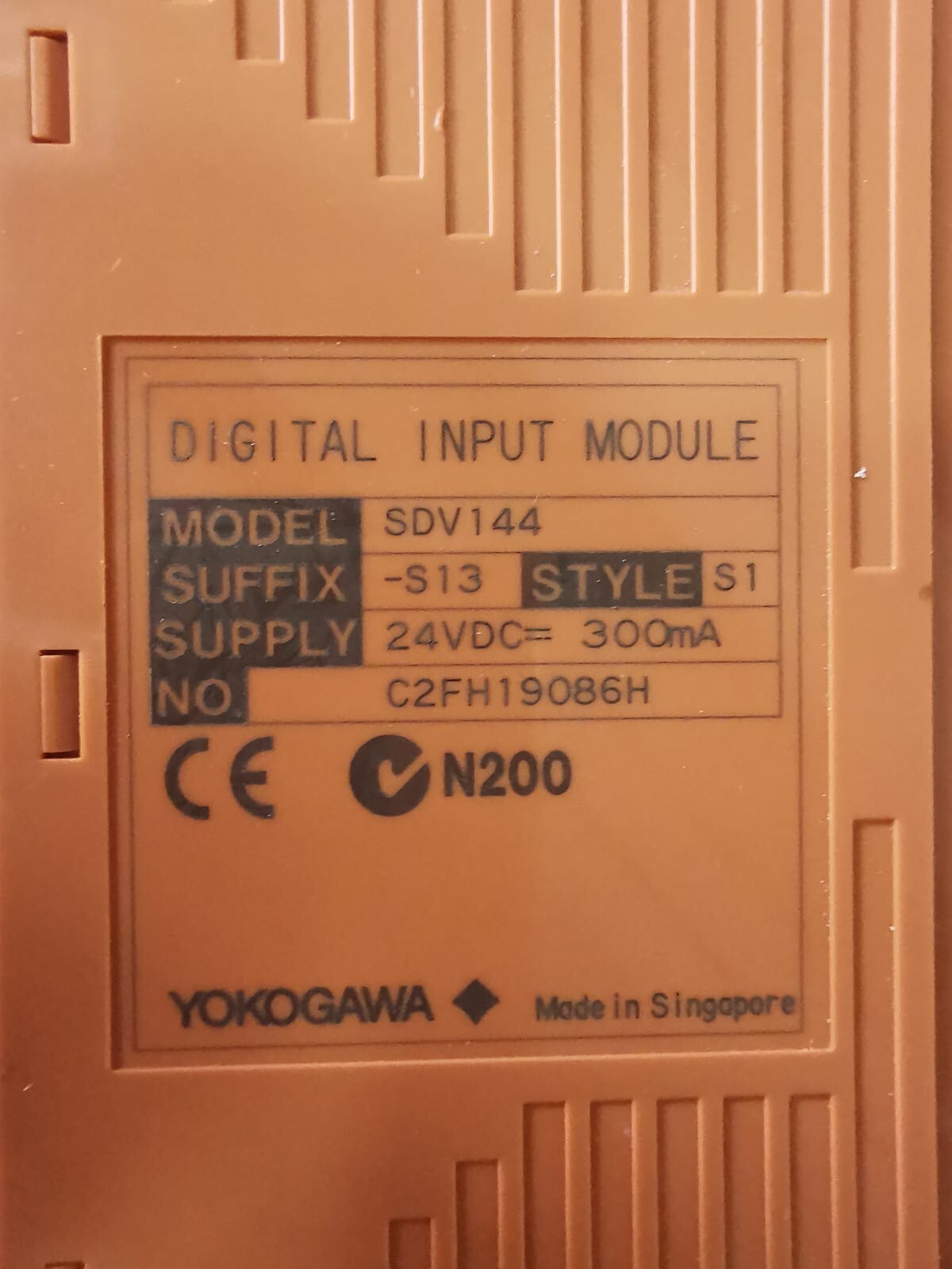 Yokogawa SDV144-S13 S1 SDV144 Yokogawa SDV144-S13 S1 Digital Input Module 4