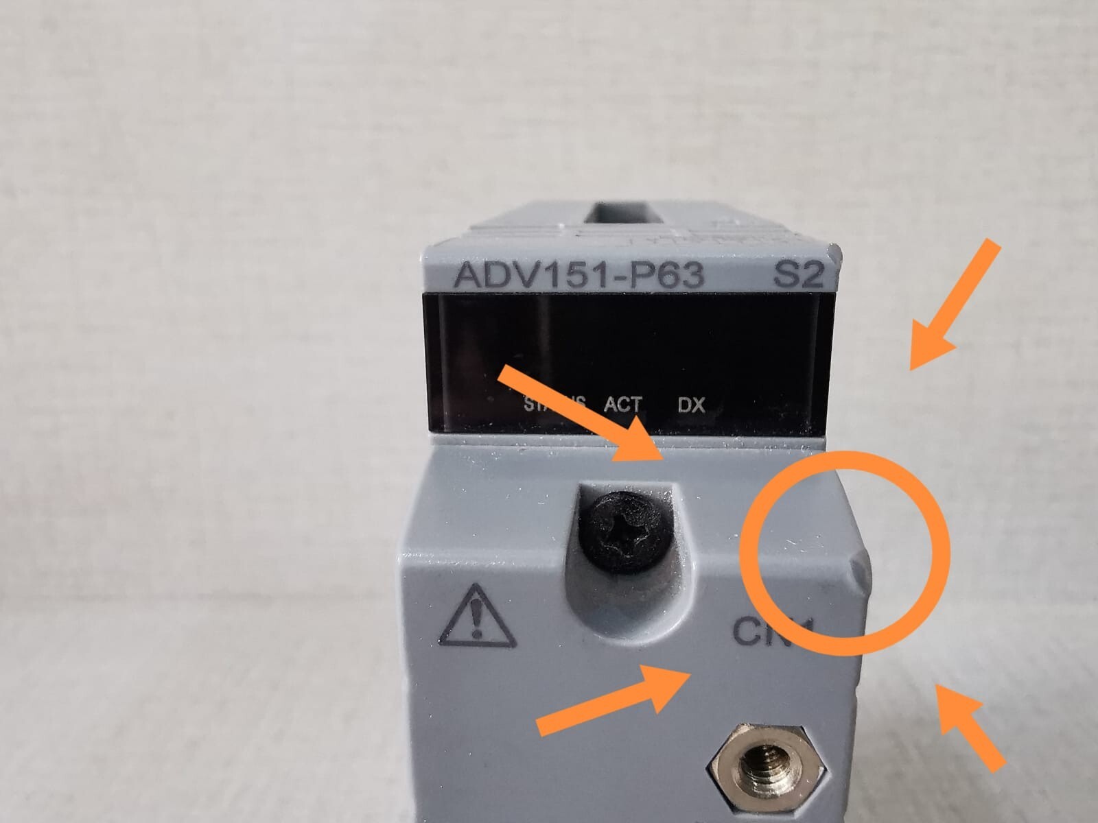 Yokogawa ADV151-P63 STYLE S2 ADV151 YOKOGAWA ADV151-P63 STYLE S2 DIGITAL INPUT MODULE WITH ATD5A-00 S1 3