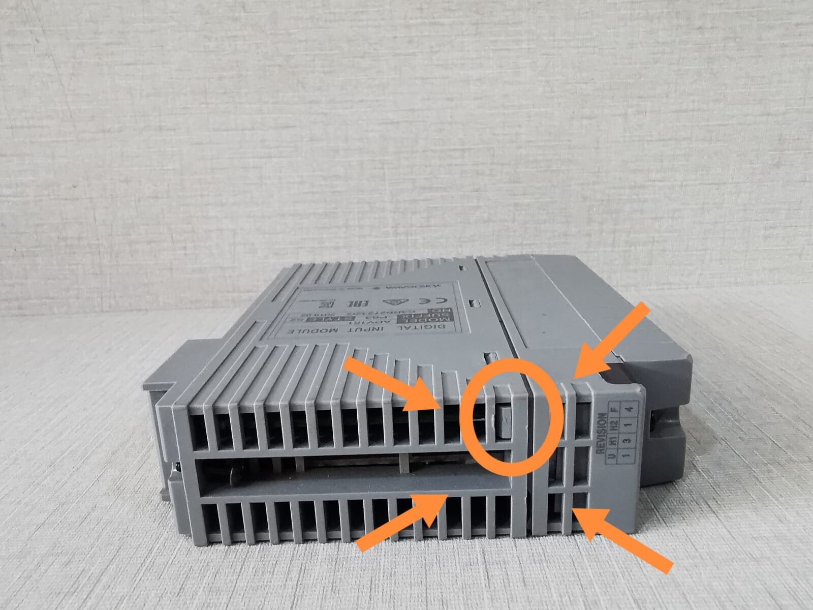 Yokogawa ADV151-P63 STYLE S2 ADV151 YOKOGAWA ADV151-P63 STYLE S2 DIGITAL INPUT MODULE WITH ATD5A-00 S1 7