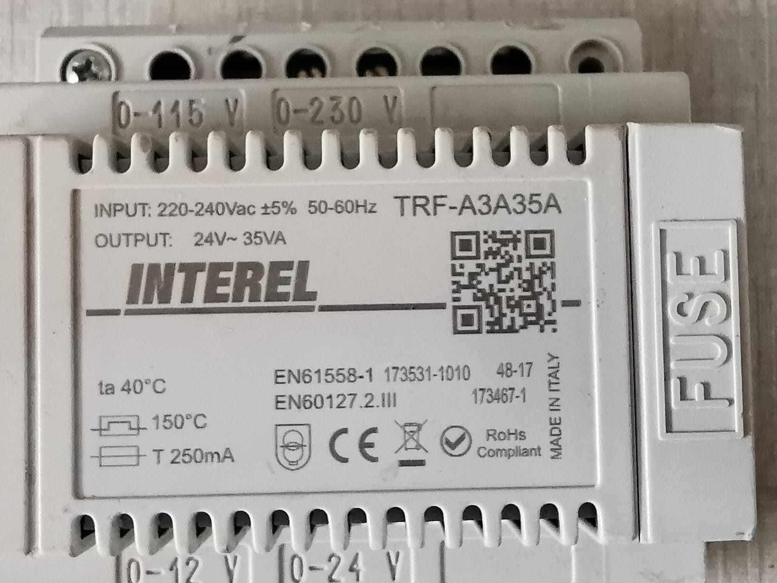 Interel TRF-A3A35A Interel TRF-A3A35A Power Supply Module 2
