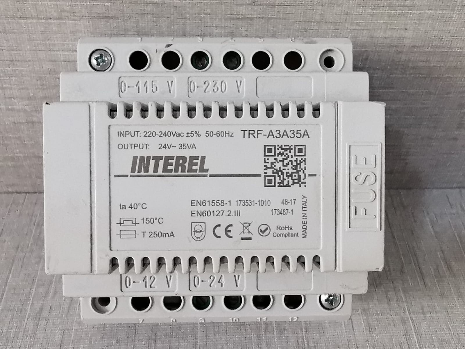 Interel TRF-A3A35A Power Supply Module