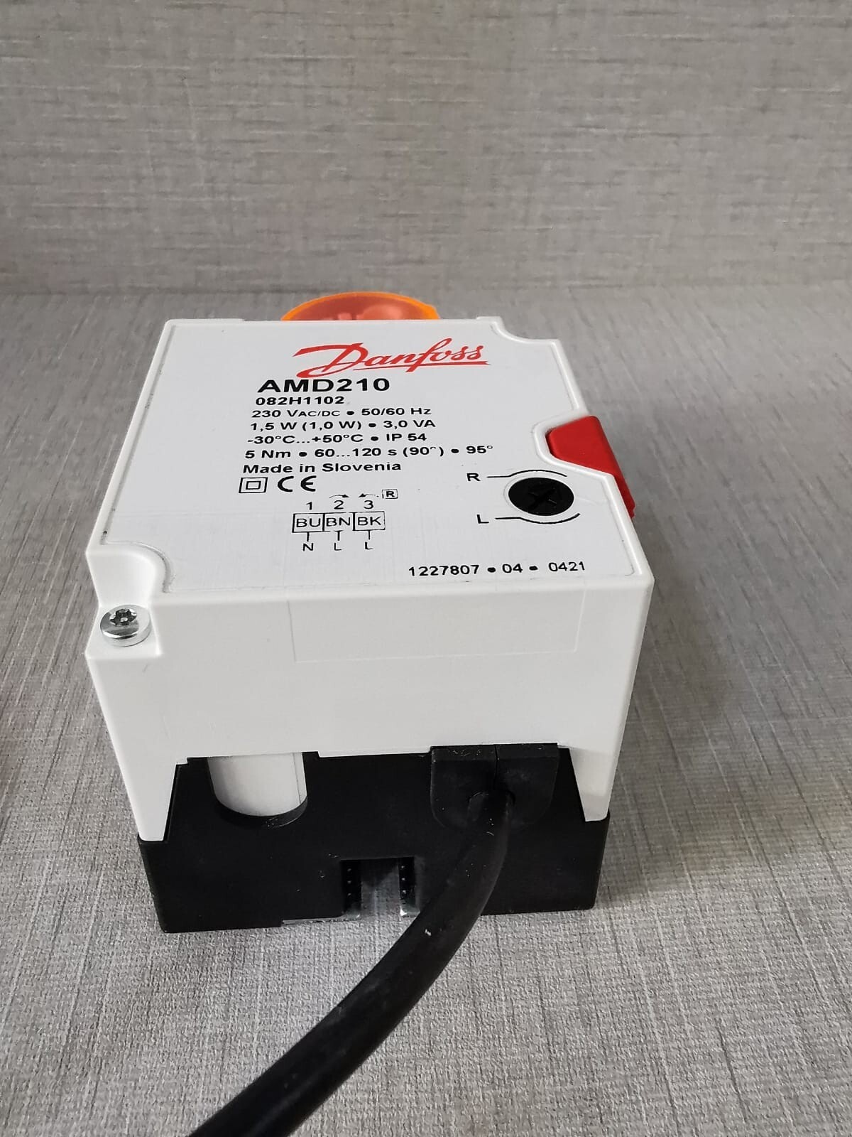 Danfoss 082H1102 Danfoss AMD 210 Electrical Actuator 082H1102 4