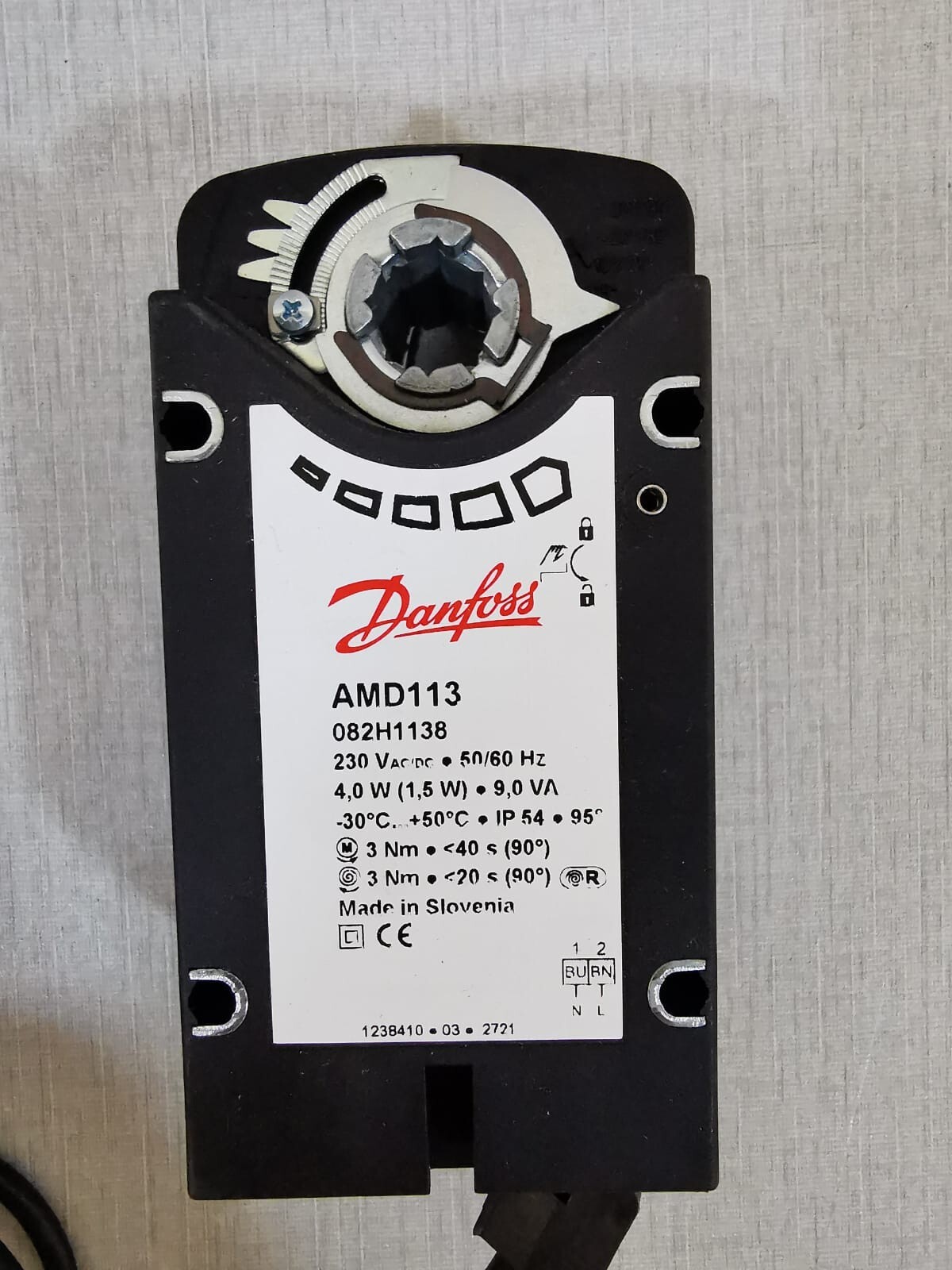 Danfoss 082H1138 Danfoss AMD113 Electrical Actuator 082H1138 2
