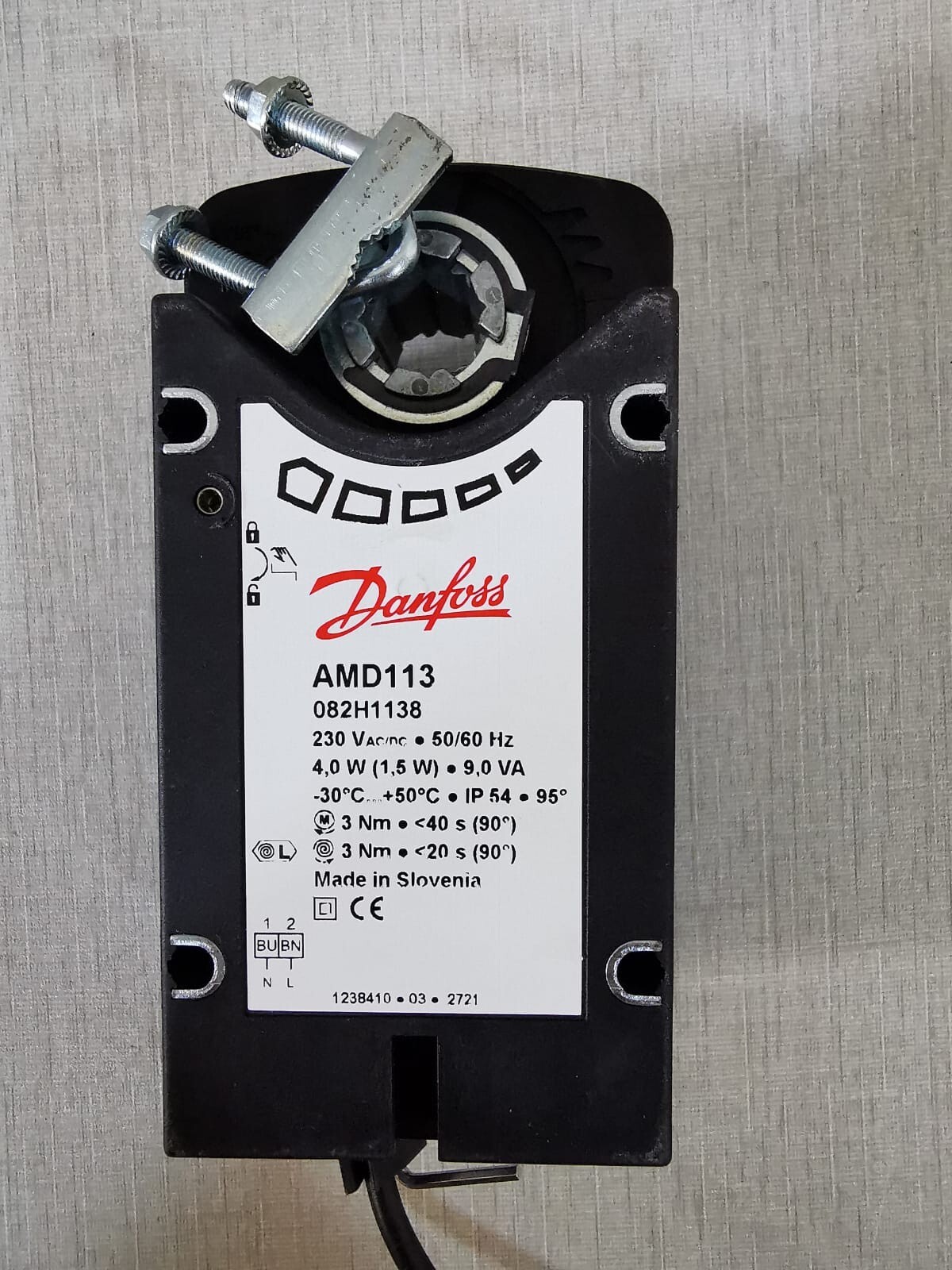 Danfoss 082H1138 Danfoss AMD113 Electrical Actuator 082H1138 5