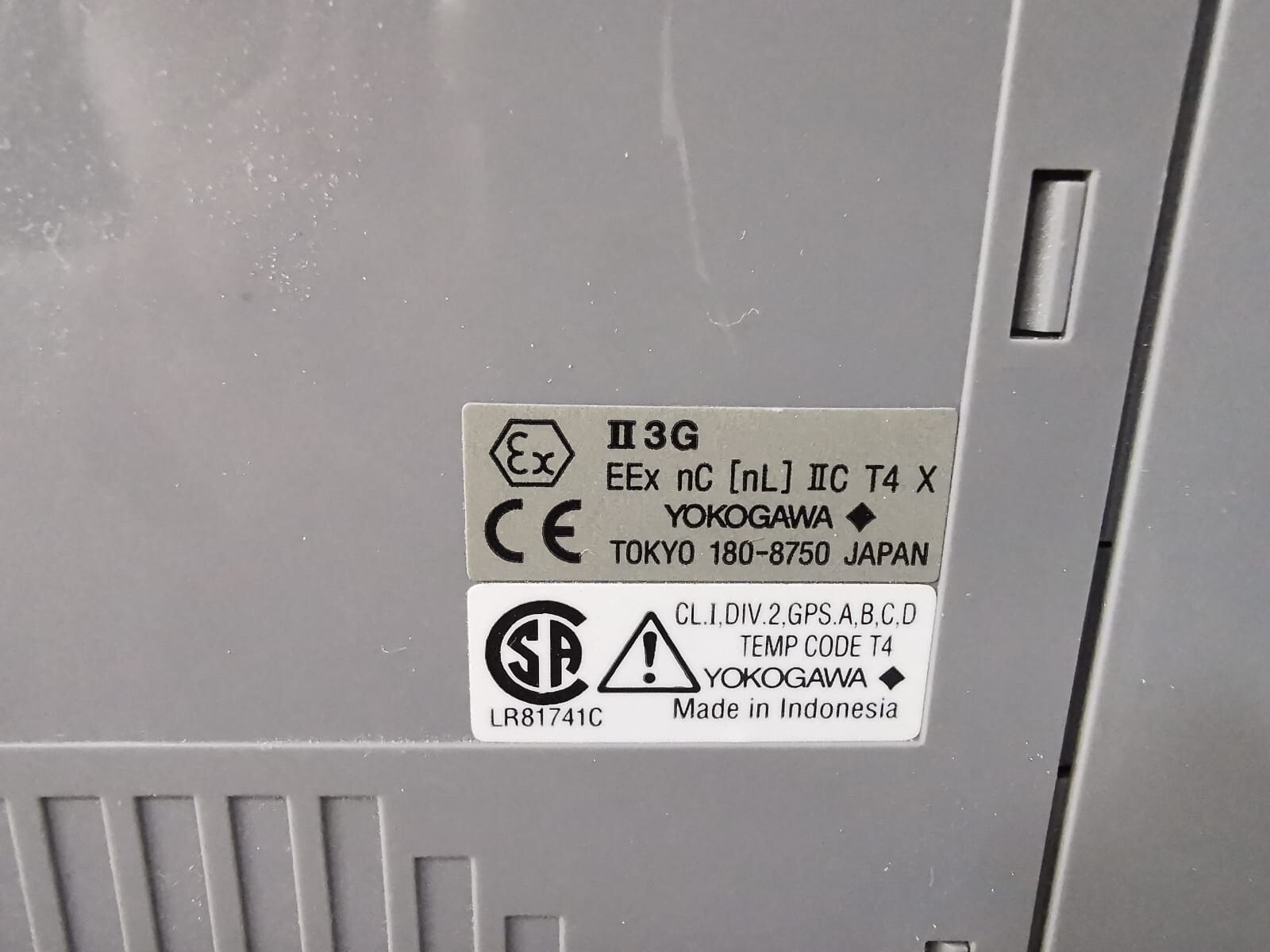 Yokogawa AAV141-S03 S2 YOKOGAWA AAV141-S03 S2 ANALOG INPUT MODULE WITH ATK4A-OO S1 5