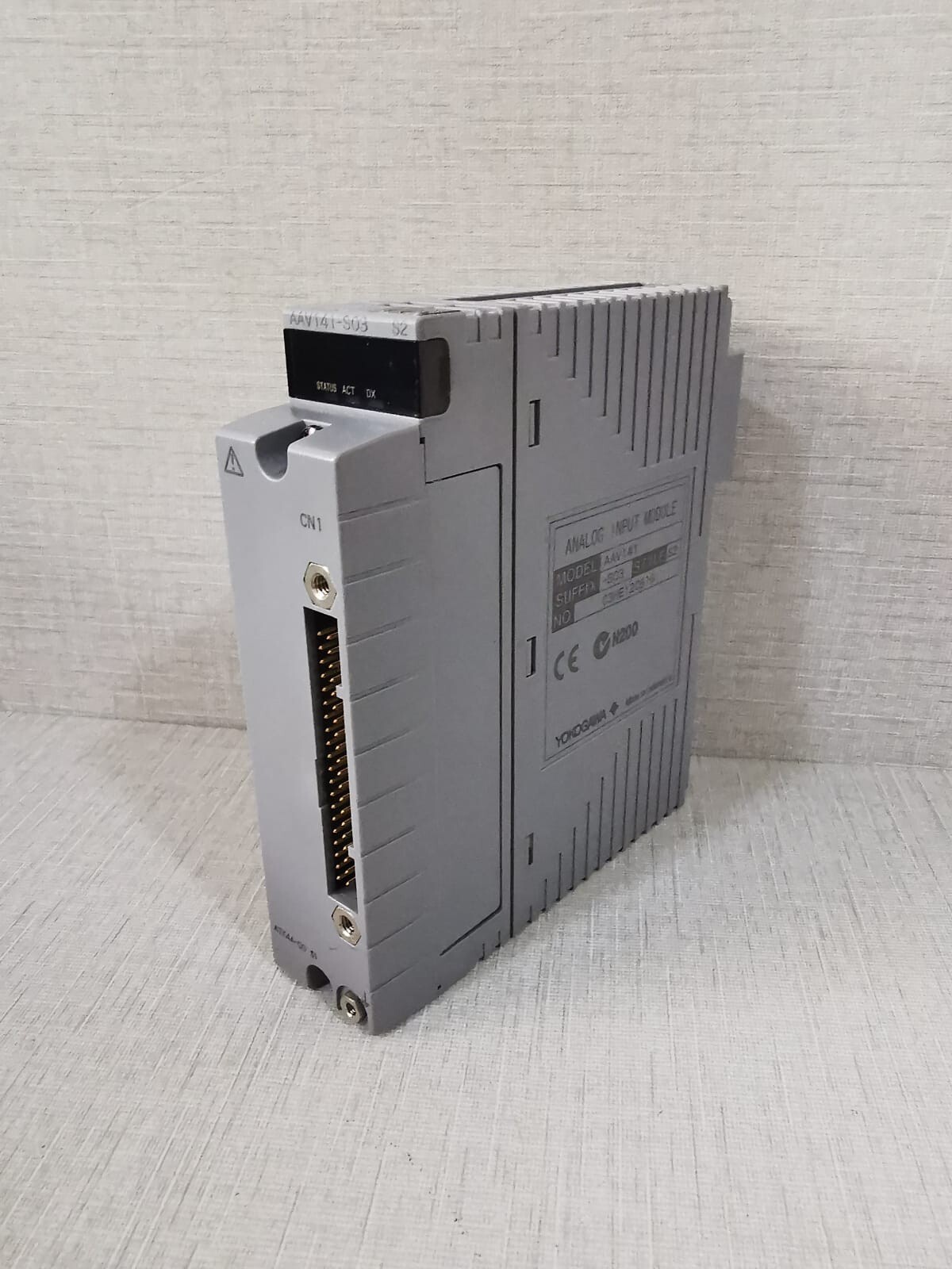 YOKOGAWA AAV141-S03 S2 ANALOG INPUT MODULE WITH ATK4A-OO S1