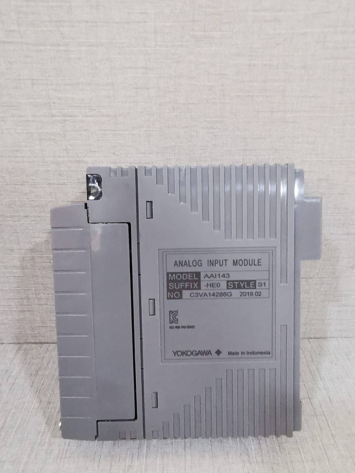Yokogawa AAI143-HE0 STYLE S1 AAI143 YOKOGAWA AAI143-HE0 STYLE S1 ANALOG INPUT MODULE WITH ATK4A-00 S1 5