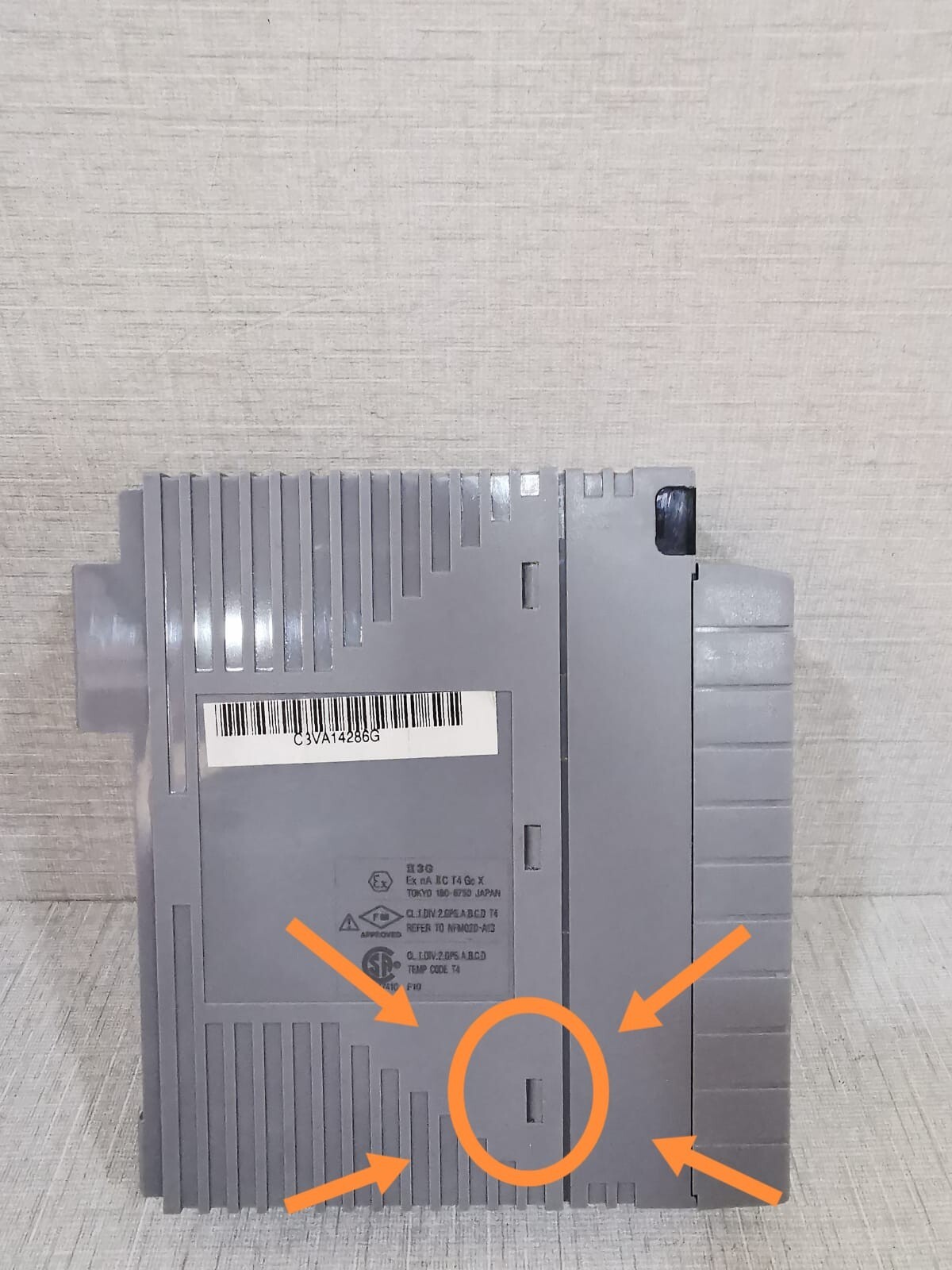 Yokogawa AAI143-HE0 STYLE S1 AAI143 YOKOGAWA AAI143-HE0 STYLE S1 ANALOG INPUT MODULE WITH ATK4A-00 S1 6