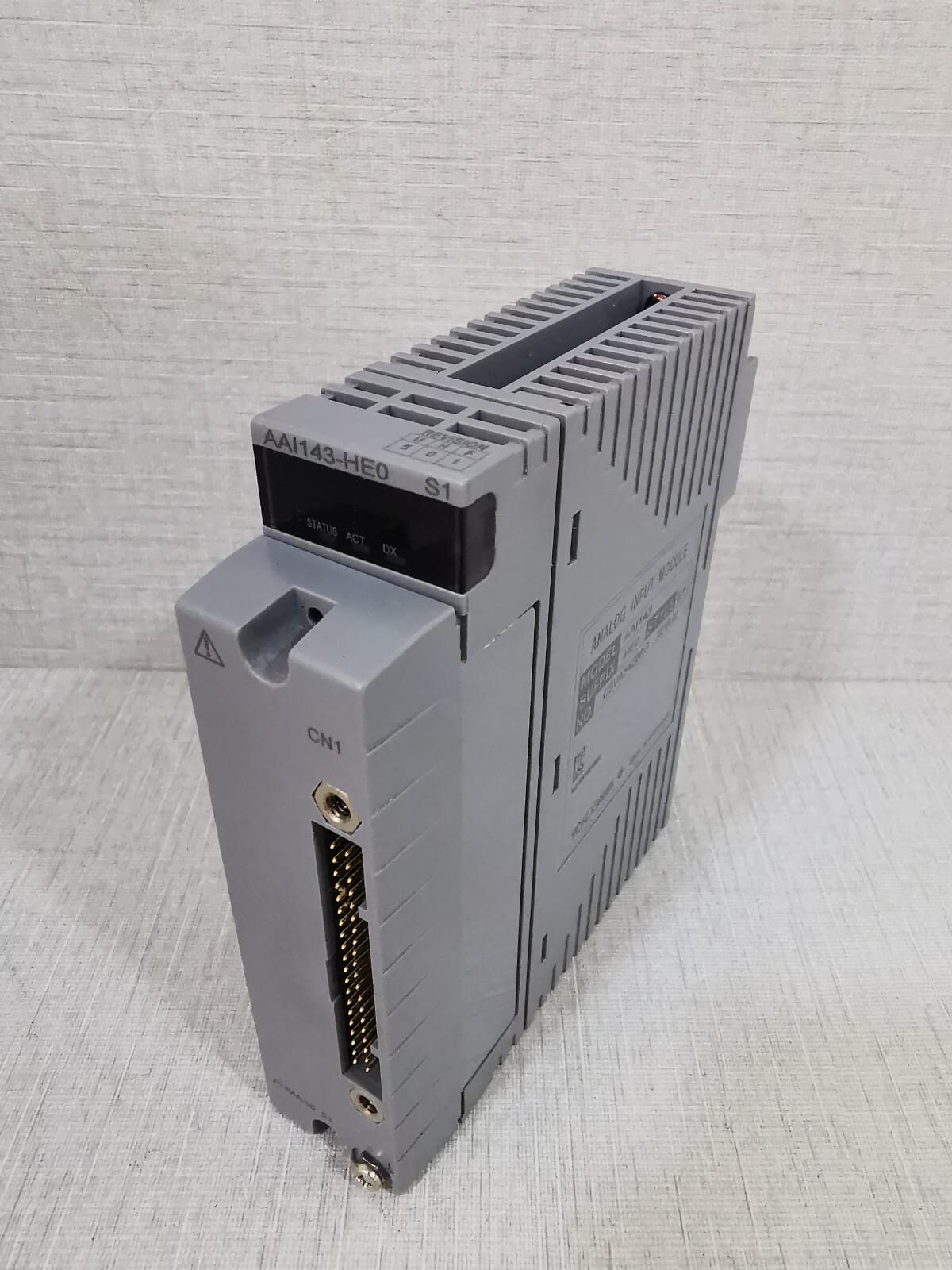 Yokogawa AAI143-HE0 STYLE S1 AAI143 YOKOGAWA AAI143-HE0 STYLE S1 ANALOG INPUT MODULE WITH ATK4A-00 S1 10