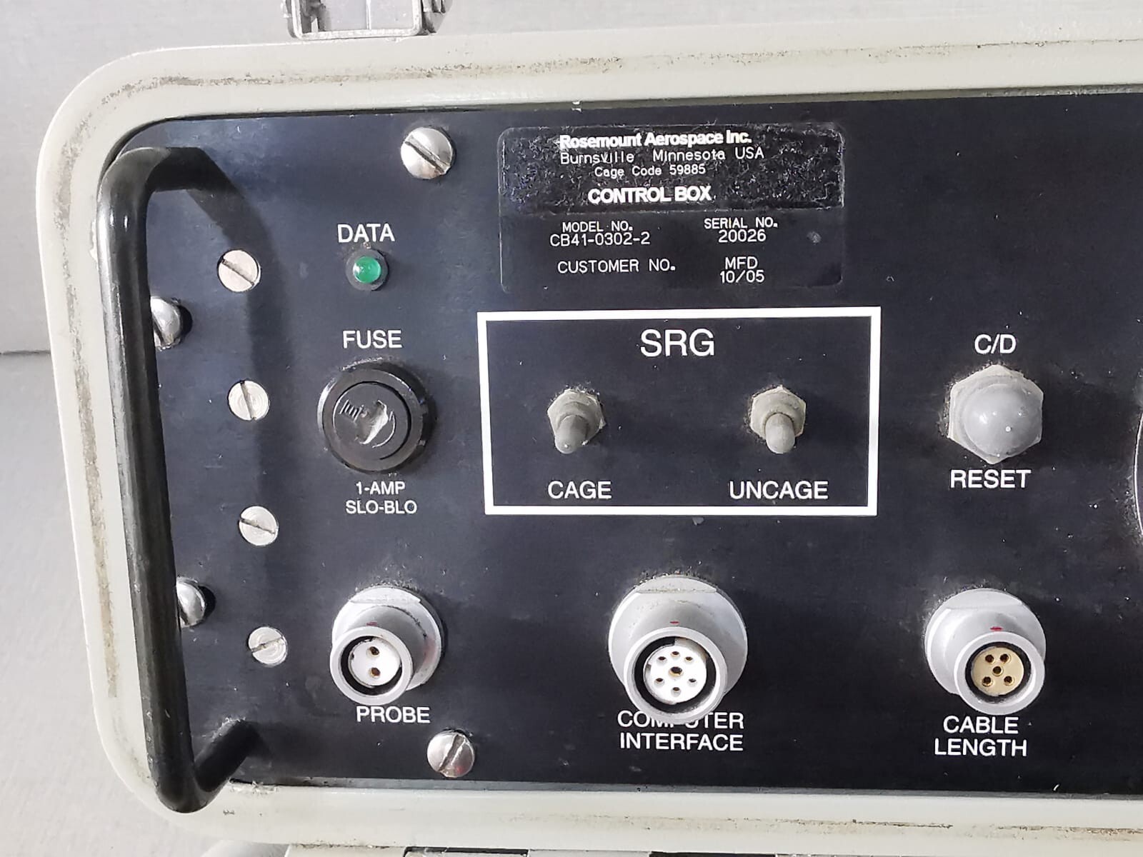 Rosemount CB41-0302-2 Rosemount Aerospace CB41-0302-2 Pressure Equalizer 3
