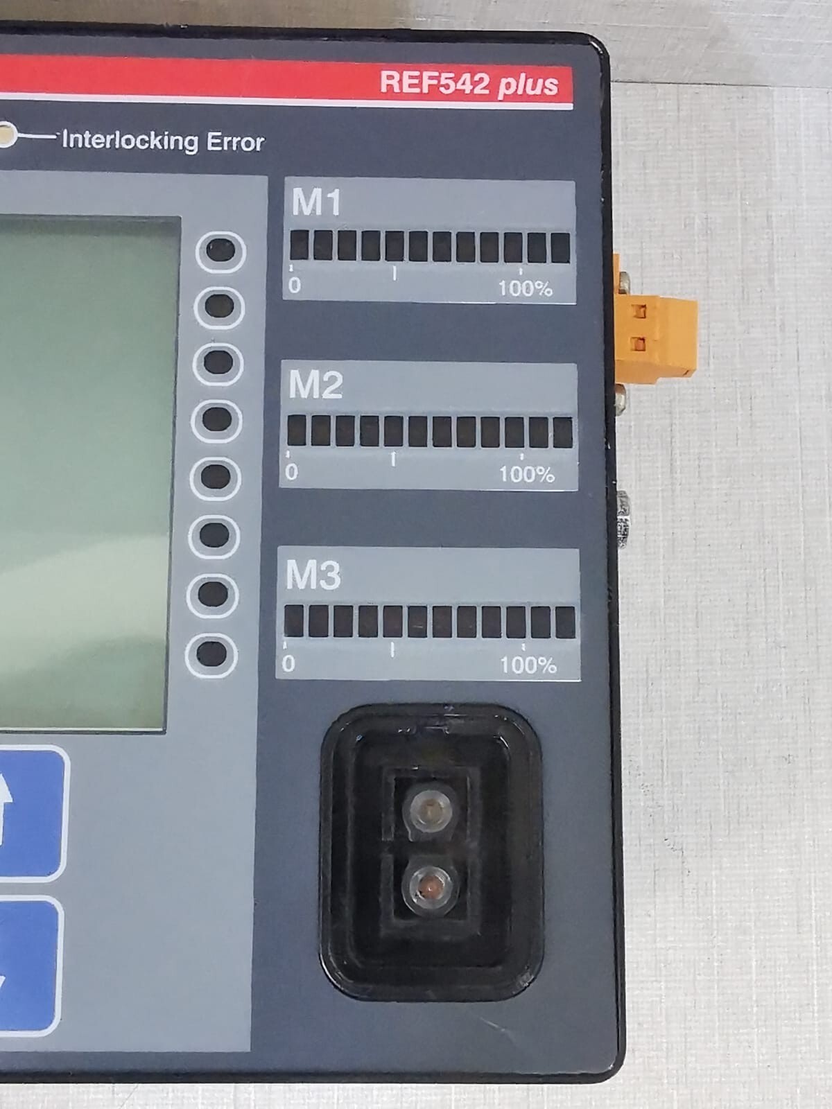 ABB 750090-802D ABB REF542plus HMI UNIT 750090-802D 4