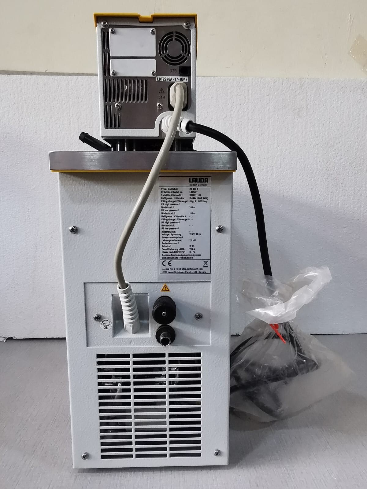 LAUDA Not Specified LAUDA ECO RE 620 / RE 620 S WATER BATH CIRCULATOR w/ Eco Silver Control Head 7