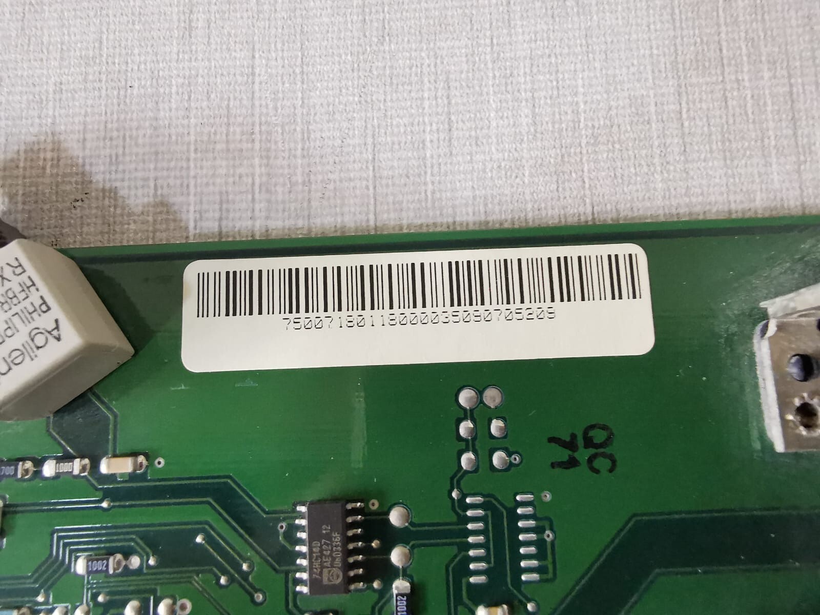 ABB REF542PLUS ABB COM I-L BOARD 750071/801 REV 1.8 PCB Board for REF542plus Base Unit 7