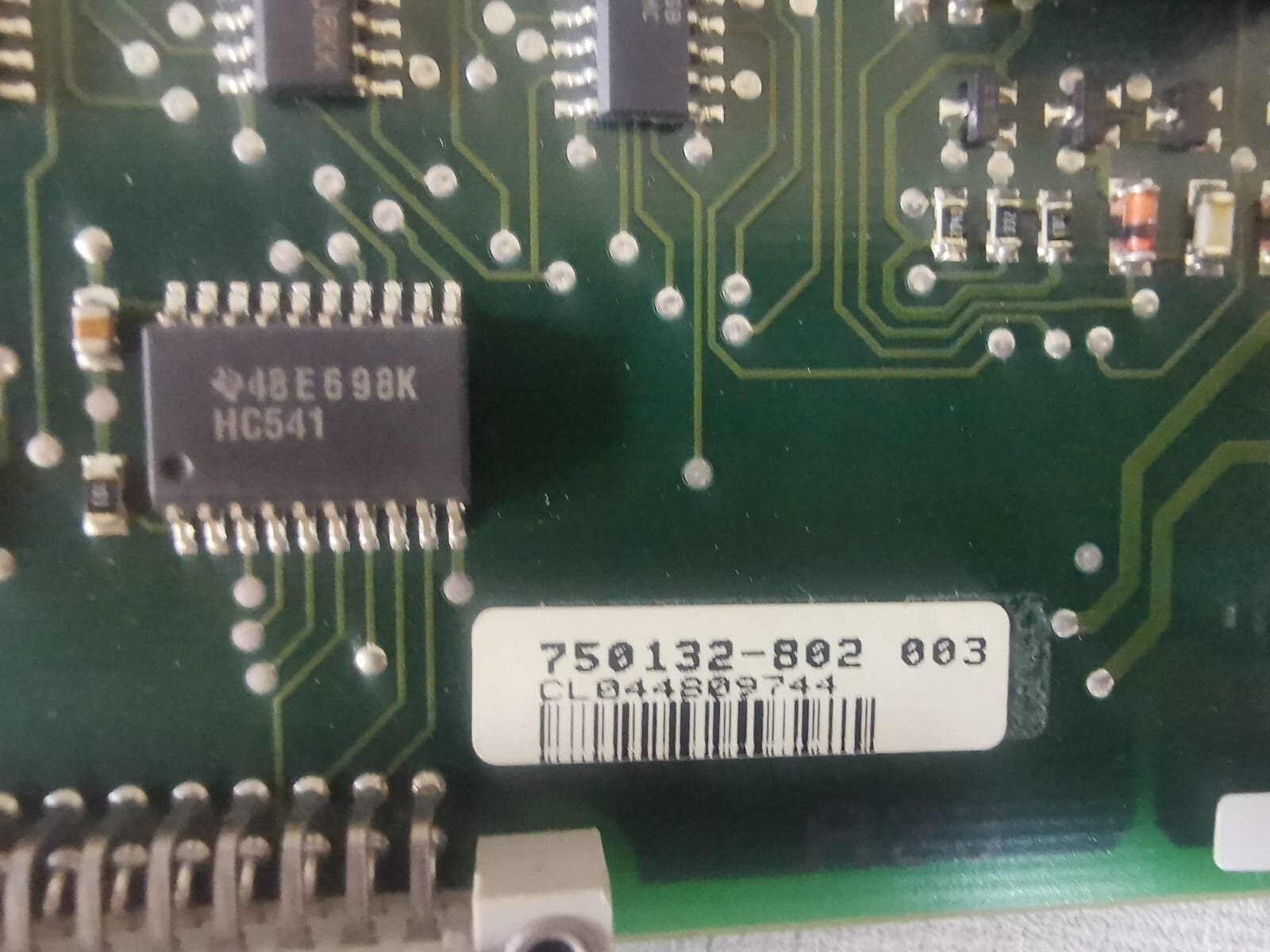 ABB BINARY I/O 3 PCA 750132-802 REV.1.2 ABB BINARY I/O 3 PCA 750132-802 REV.1.2 PCB Board for REF542Plus Base Unit 4