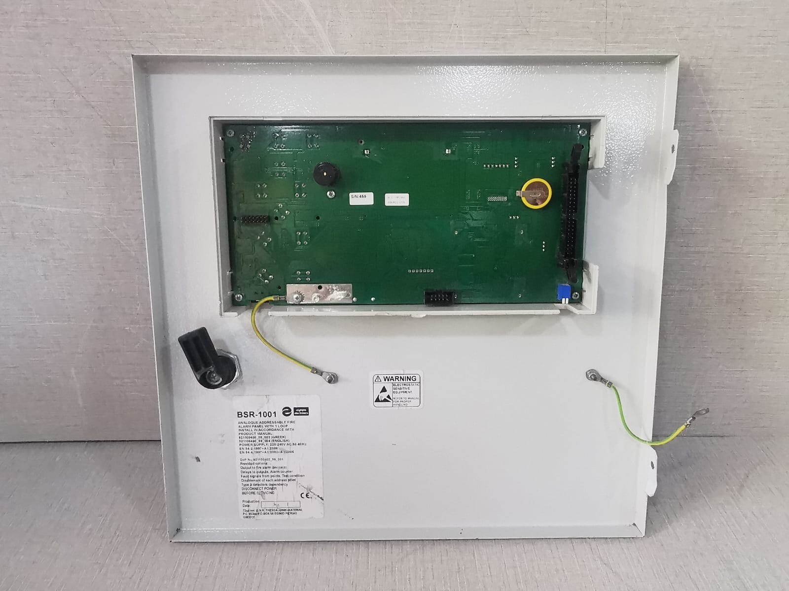 OLYMPIA ELECTRONICS BSR-1001 OLYMPIA ELECTRONICS BSR-1001 ANALOGUE ADDRESSABLE FIRE ALARM -INC.ACCESSORIES 6