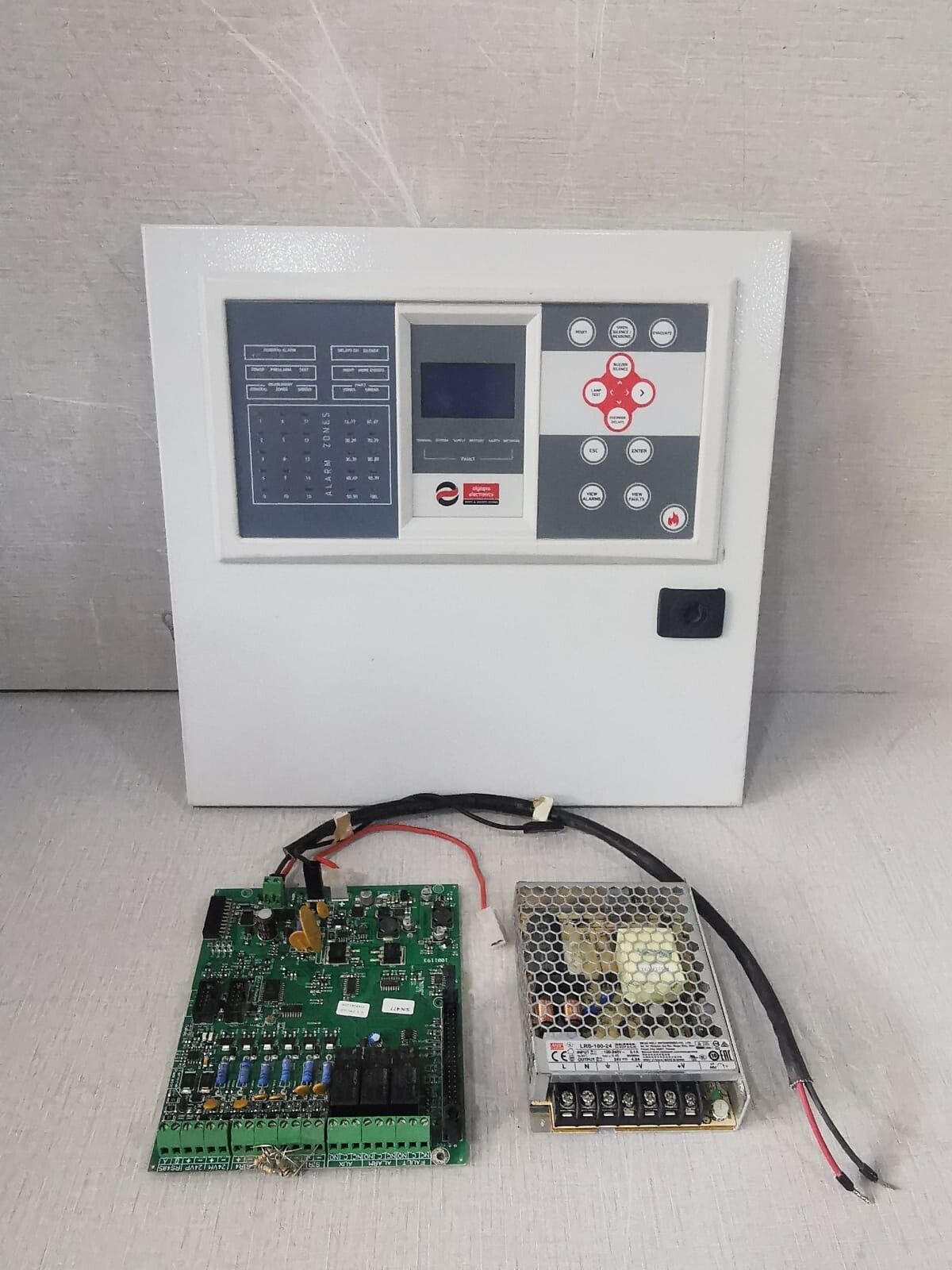 OLYMPIA ELECTRONICS BSR-1001 ANALOGUE ADDRESSABLE FIRE ALARM -INC.ACCESSORIES