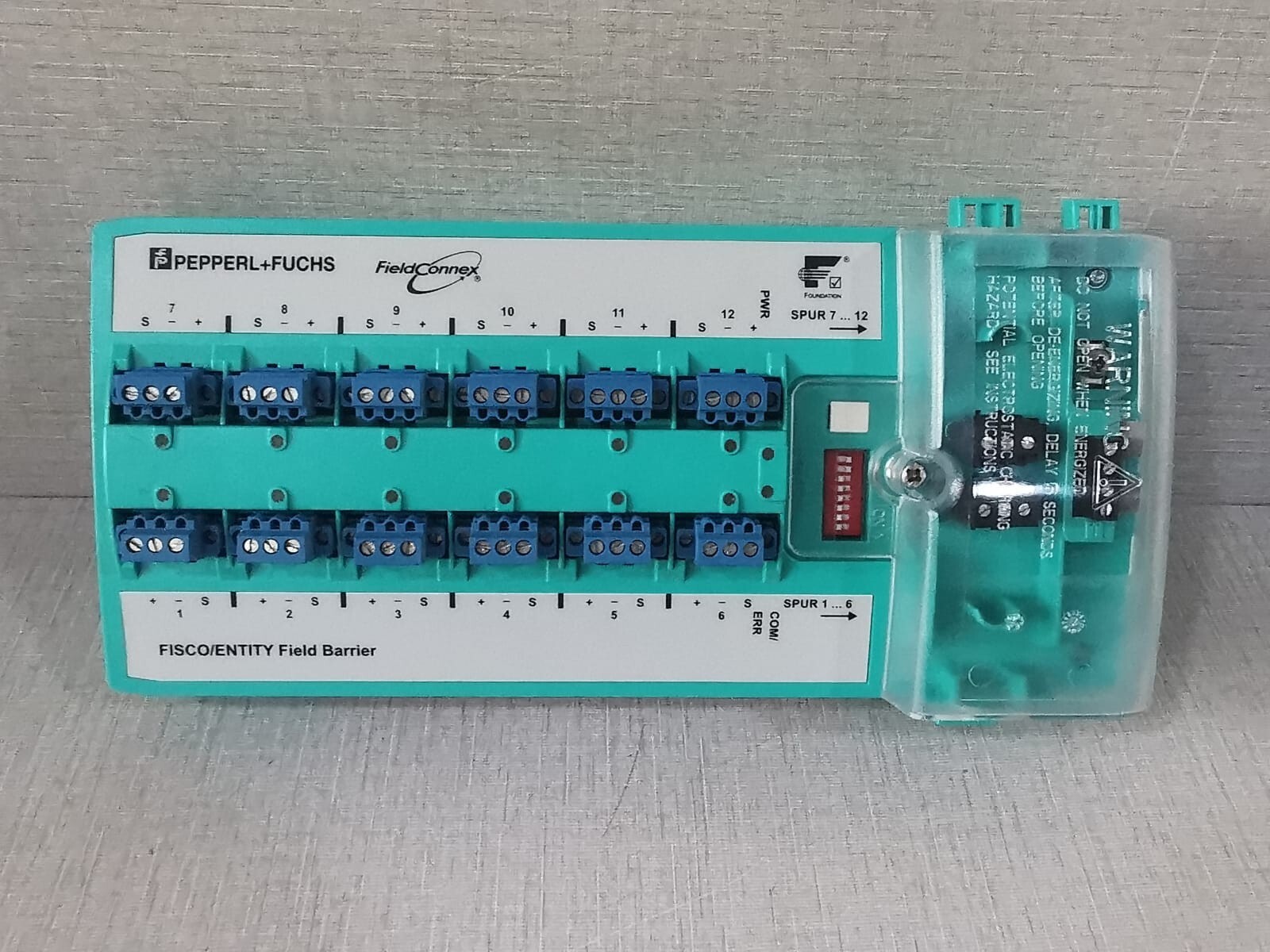 PEPPERL+FUCHS R4D0-FB-IA12.0 FISCO/ENTITY Field Barrier Part No: 239935