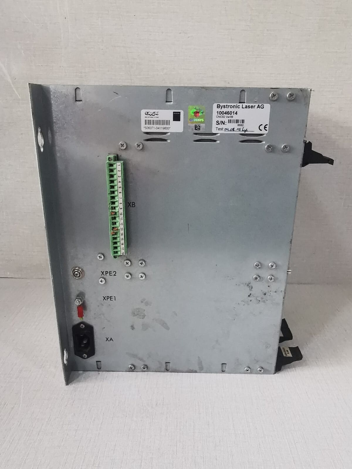 BYSTRONIC 10046014 BYSTRONIC LASER AG CONTROL RACK/CHASSIS 10046014 10