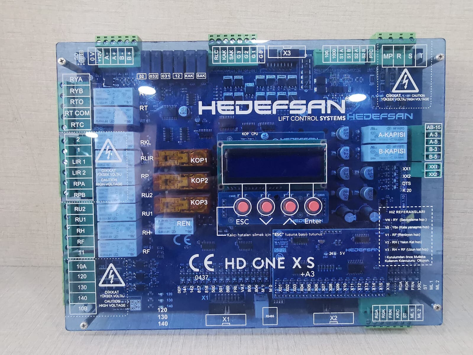 HEDEFSAN HD ONE X S LIFT CONTROLLER