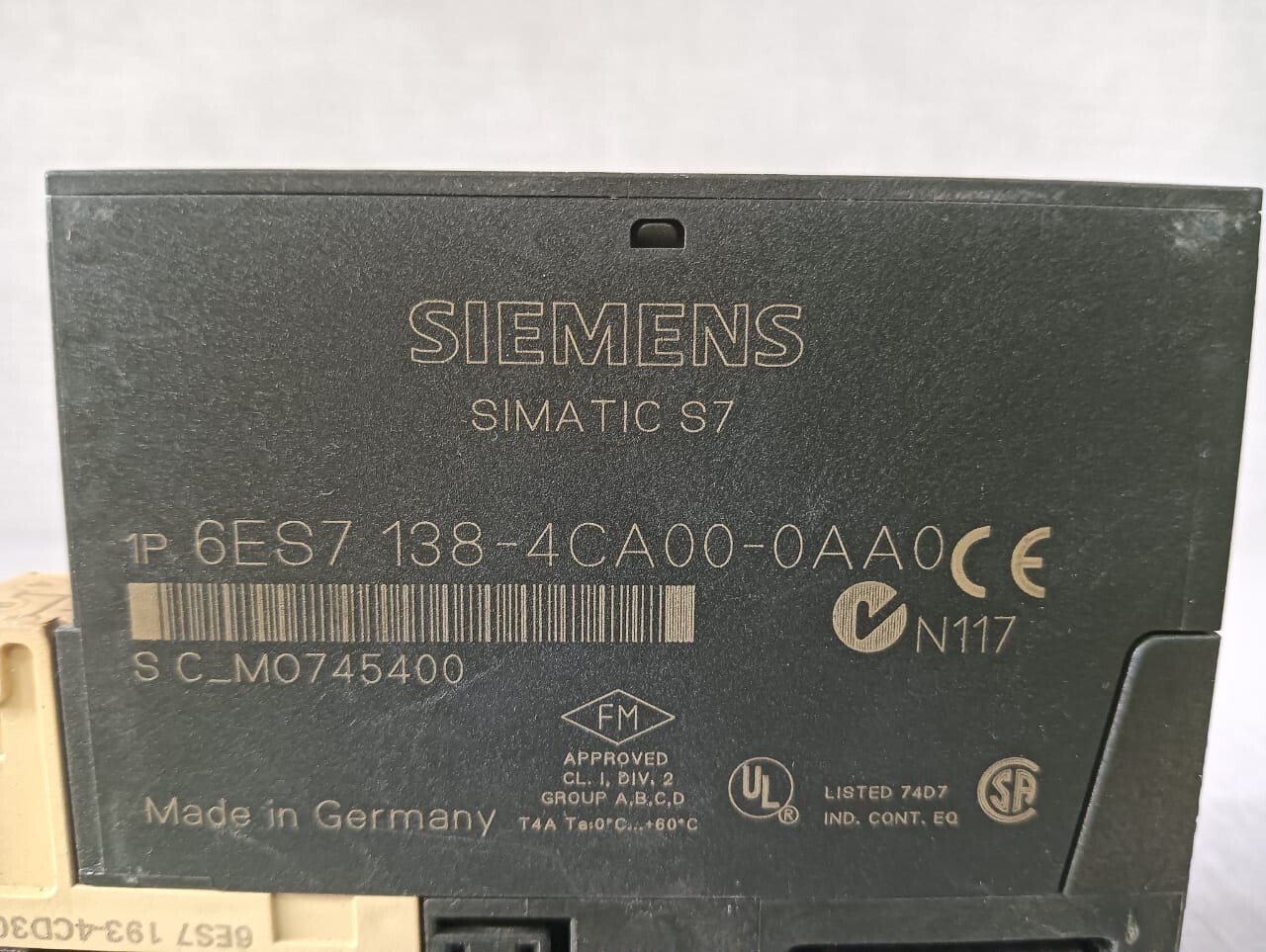 Siemens 6ES7 138-4CA00-0AA0 /6ES7 193-4CD30-0AA0 PCS SIEMENS 6ES7 138-4CA00-0AA0 WITH 6ES7 193-4CD30-0AA0 2