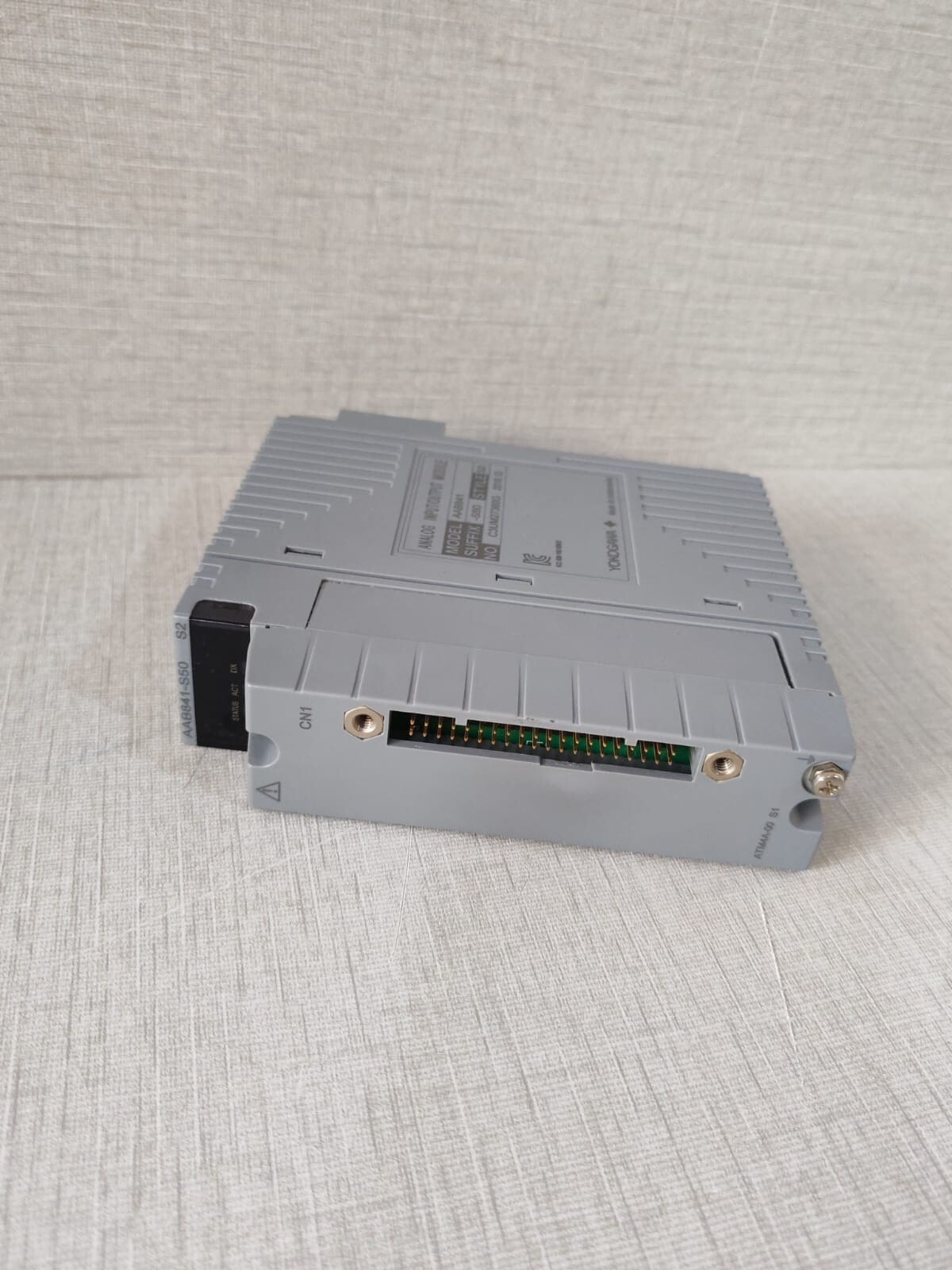Yokogawa AAB841-S50 S2 YOKOGAWA AAB841-S50 S2 WITH ATM4A-00 S1 ANALOG I/O MODULE 9