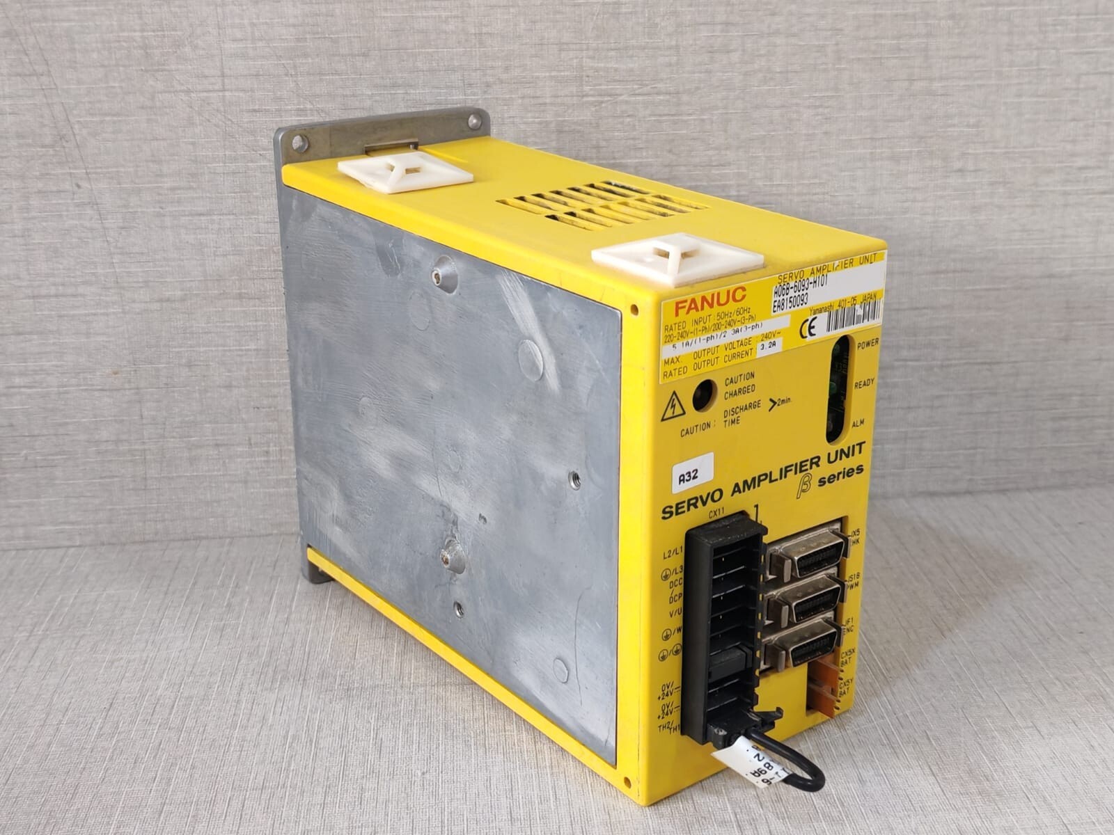 GE FANUC A06B-093-H101 GE FANUC A06B-093-H101 SERVO AMPLIFIER UNIT 10