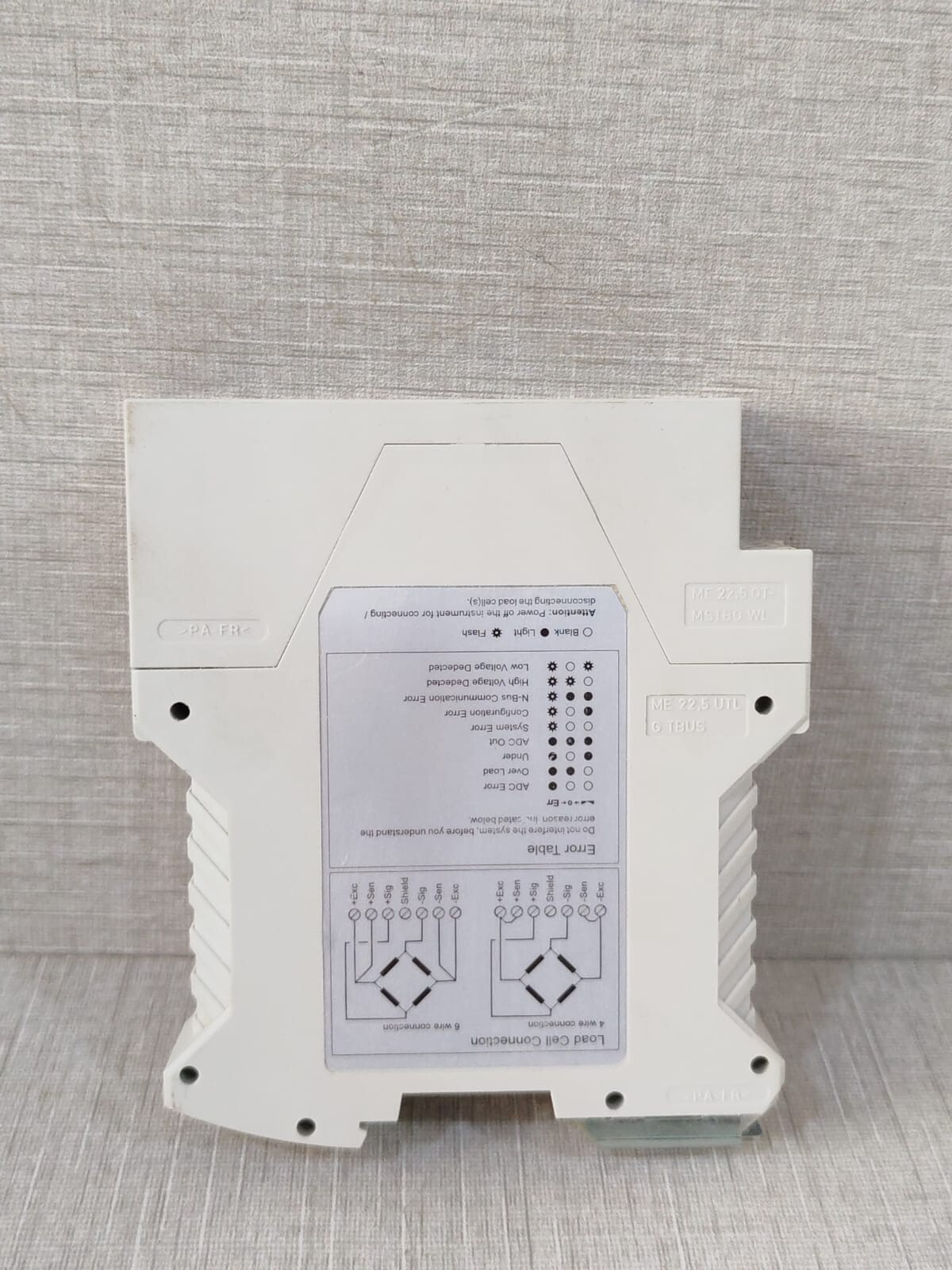 FLINTEC M0010844 FLINTEC MCS-08AD ANALOG DIGITIZER M0010844 8