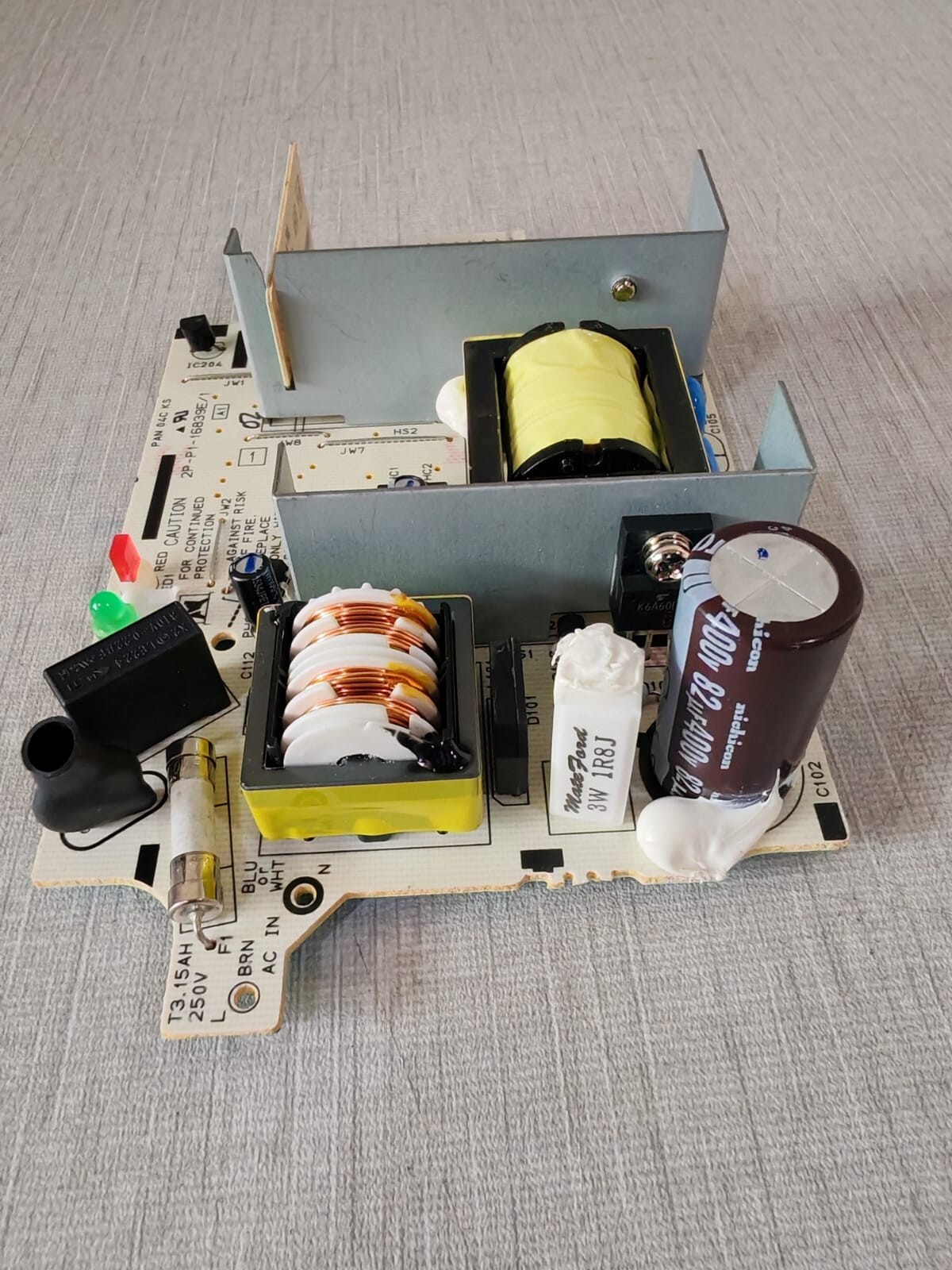TAMURA 2P-P1-16839E/1 TAMURA 2P-P1-16839E/1 POWER SUPPLY PCB CARD 6