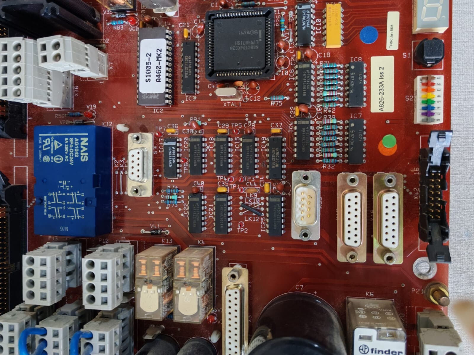 Harrison PCB283 ISSUE 2 E131-0055 HARRISON ALPHA 400 I/O BOARD PCB283 ISSUE 2 E131-0055 4