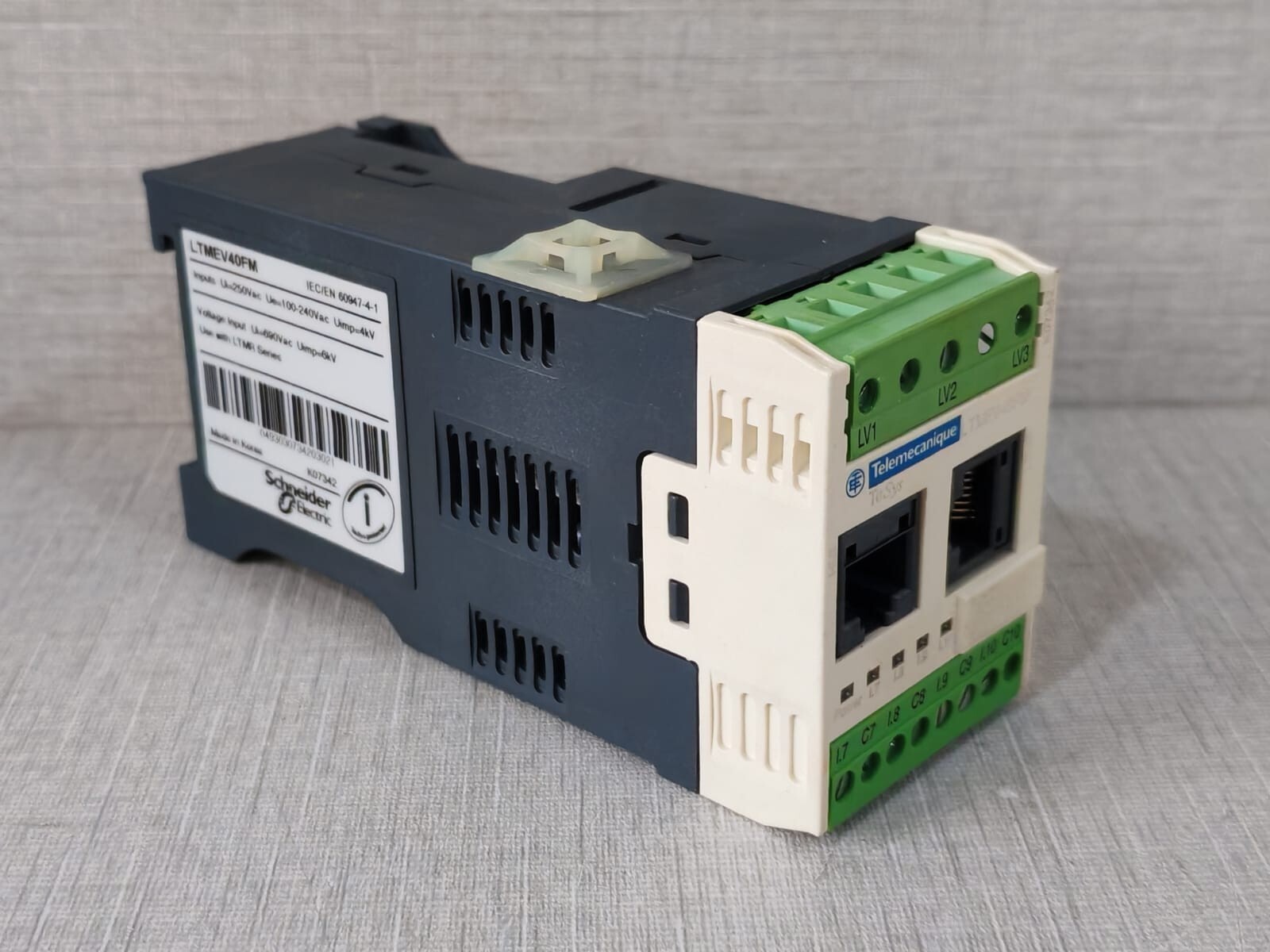 Telemecanique LTMEV40FM TELEMECANIQUE BY SCHNEIDER ELECTRIC LTMEV40FM EXPANSION MODULE 4