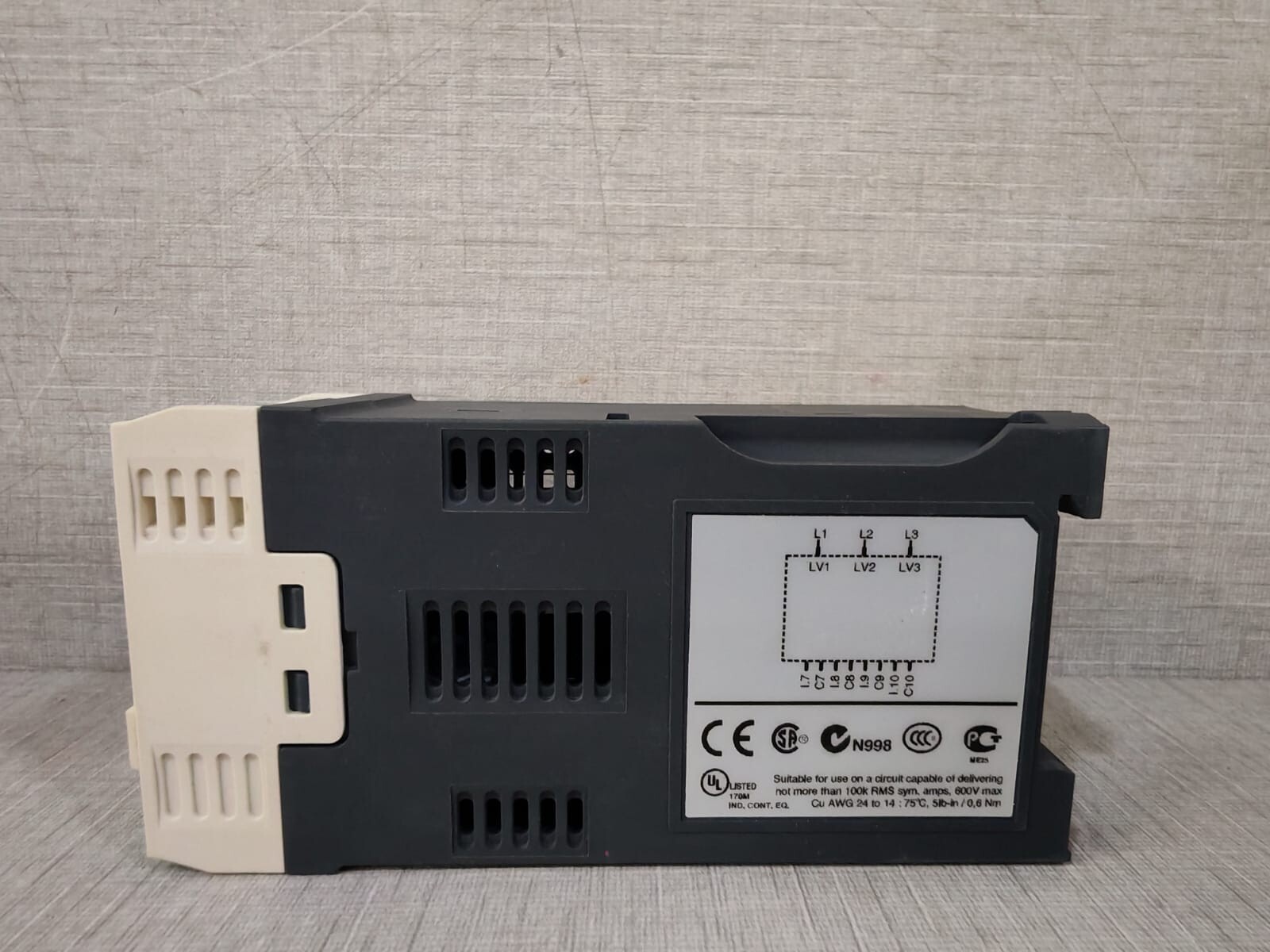 TELEMECANIQUE BY SCHNEIDER LTMEV40FM TELEMECANIQUE BY SCHNEIDER ELECTRIC LTMEV40FM EXPANSION MODULE 7