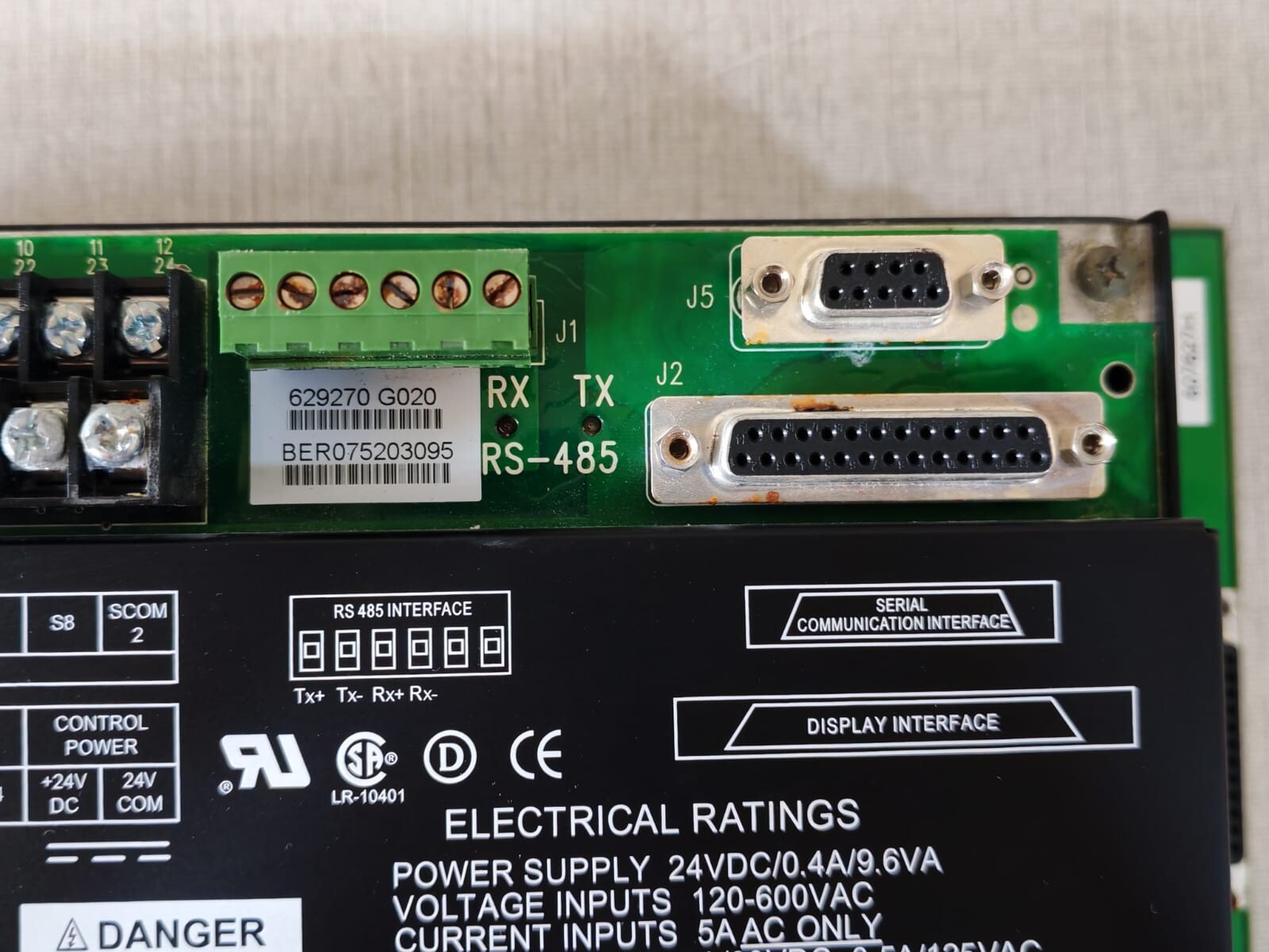 ASCO ASCO 5220 ASCO 5220 Power Manager xP with Display, 5200 Series -. Check Properly Photos for the Condition. With slightly Dirt insdide LED Screen Display, with Minimal Rusty Parts 7