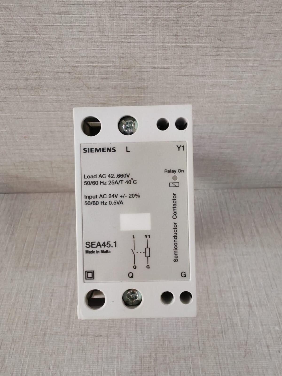 Siemens SEA45.1 SIEMENS SEA45.1 SEMICONDUCTOR CONTACTOR - WITH OLD STOCK BOX 2