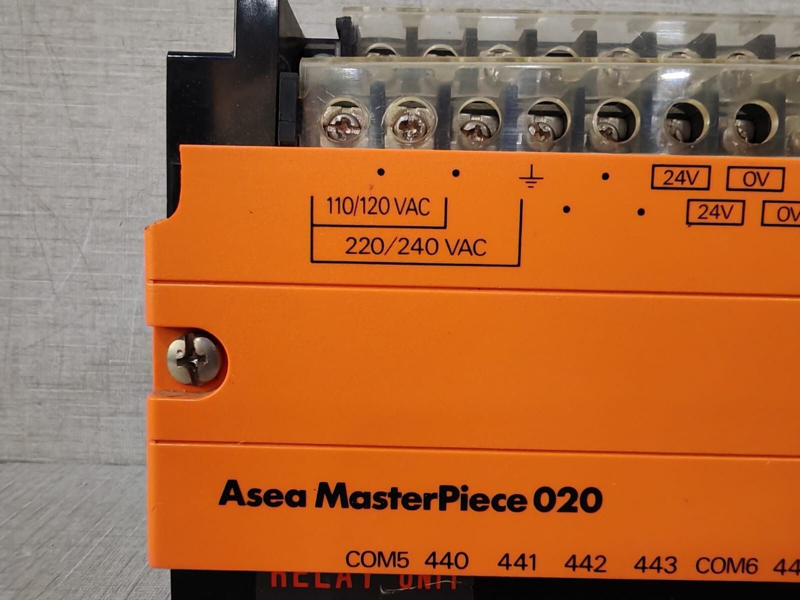 ASEA 020 7650 018-44 DSPX 3621 FA40ER-ES ASEA MASTERPIECE 020 7650 018-44- WITH DAMAGED/BURNED PART 2