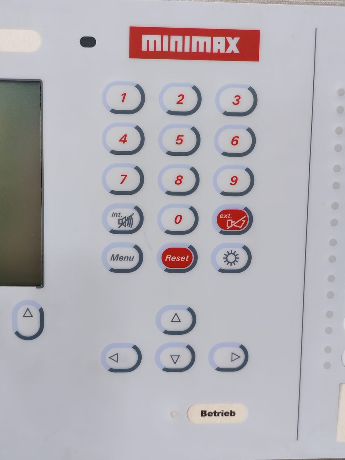 MINIMAX FMZ5000 MINIMAX FMZ5000 FIRE DETECTION CONTROL PANEL 9