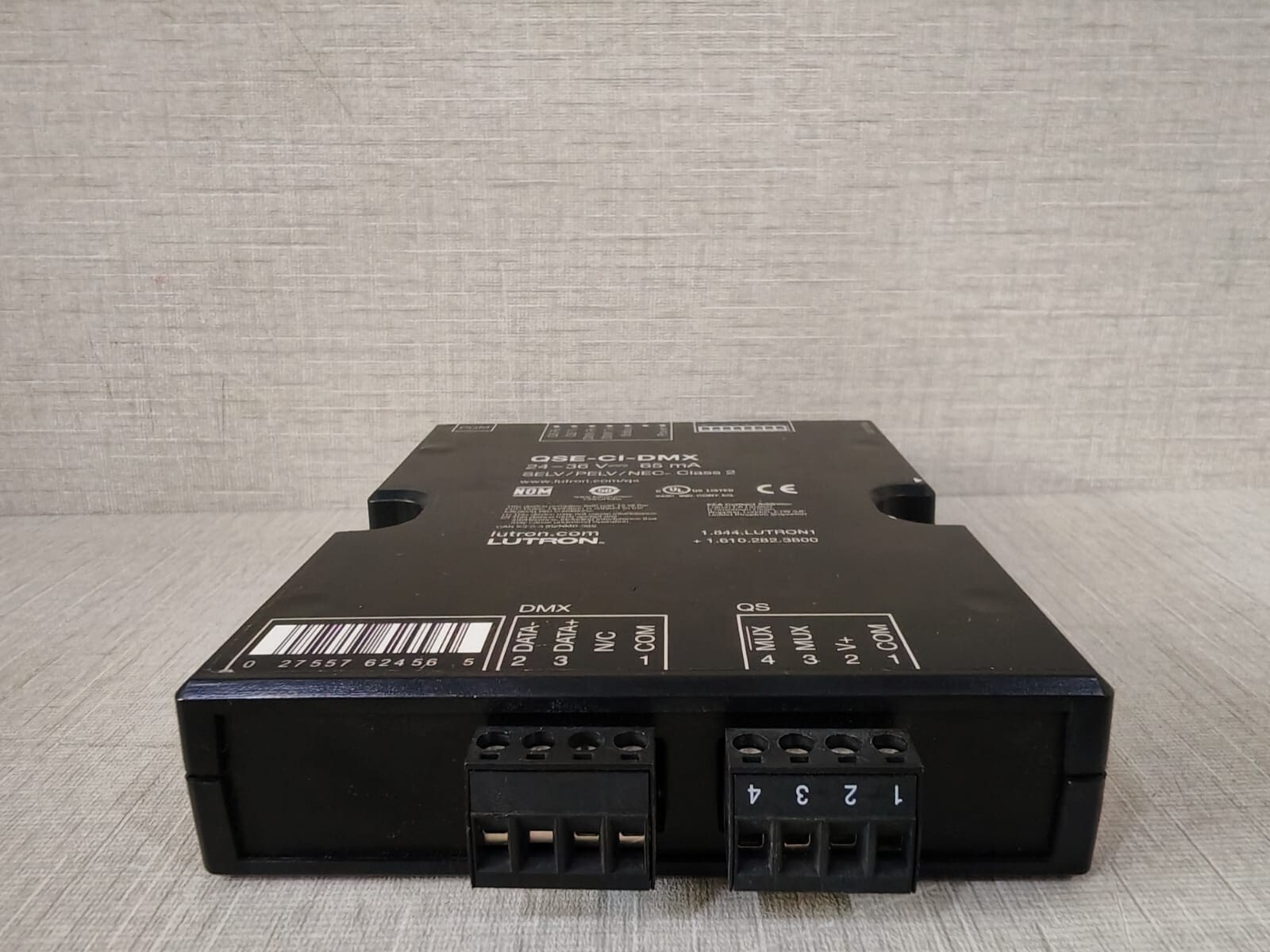 Lutron QSE-CI-DMX LUTRON QSE-CI-DMX CONTROL INTERFACE 3