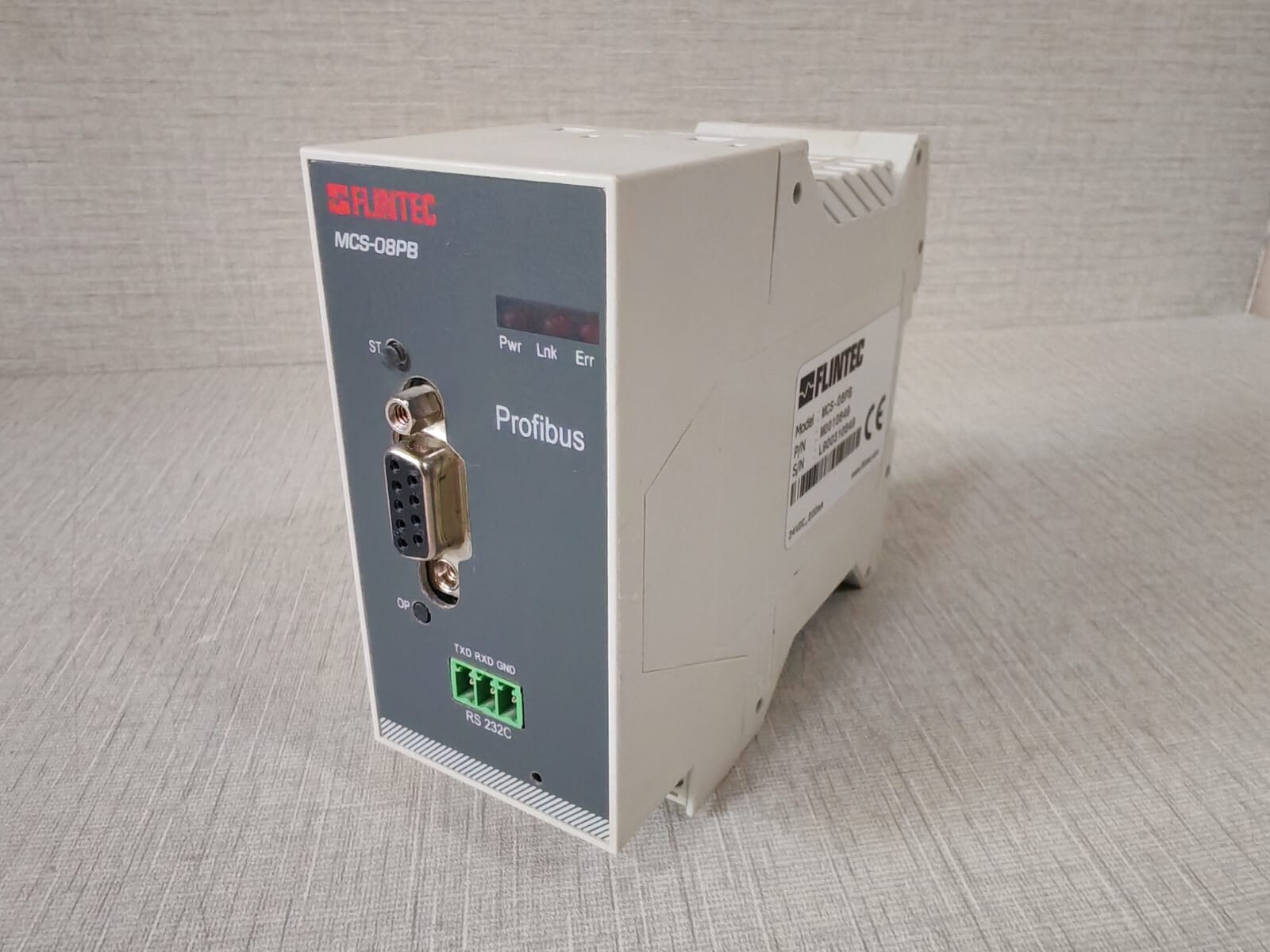 FLINTEC M0010849 FLINTEC MCS-08PB Profibus Module P/n: M0010849 8