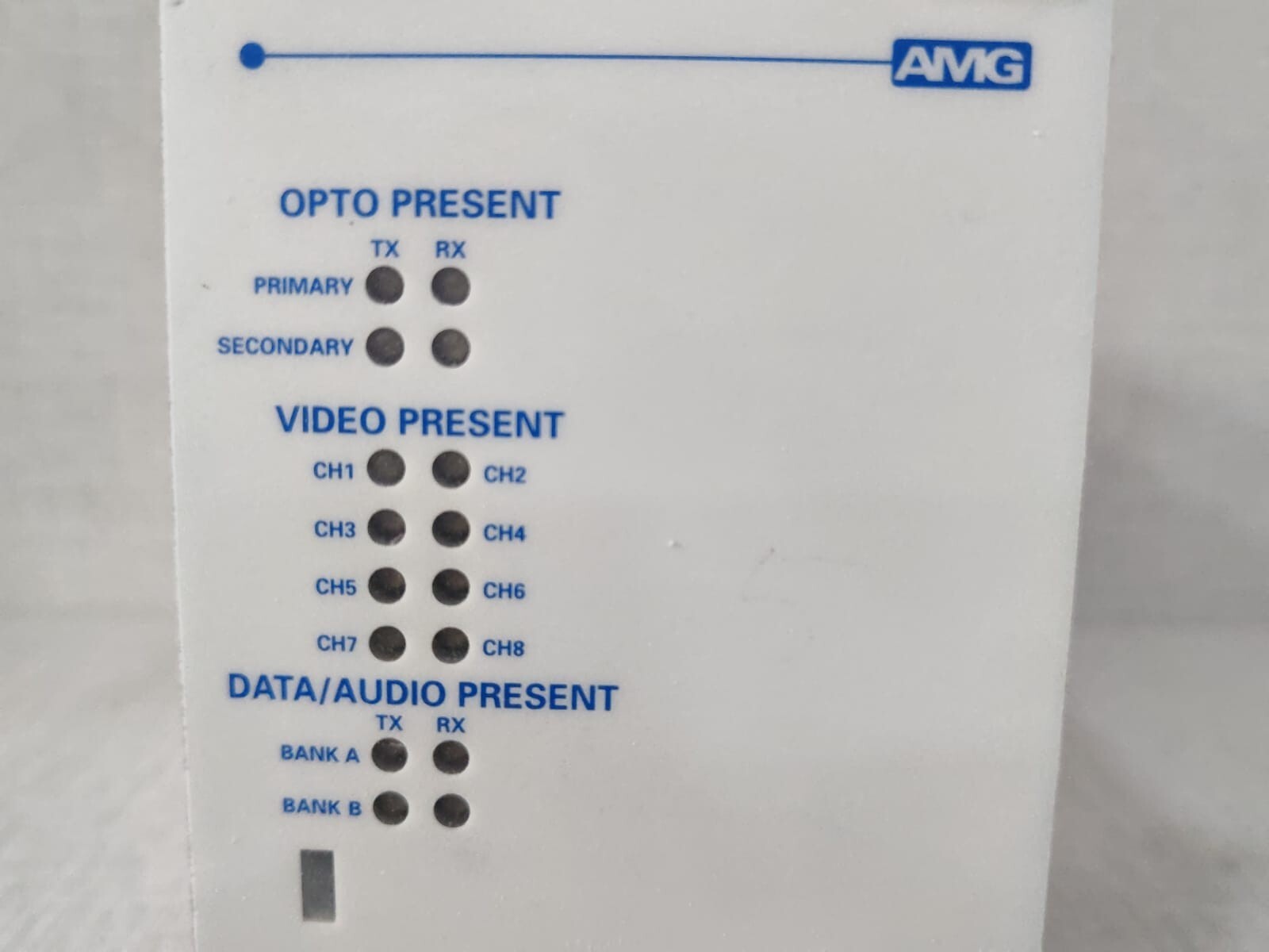 AMG 8-CHANNEL AMG 4782R 8-CHANNEL VIDEO RECIEVE UNIT 4