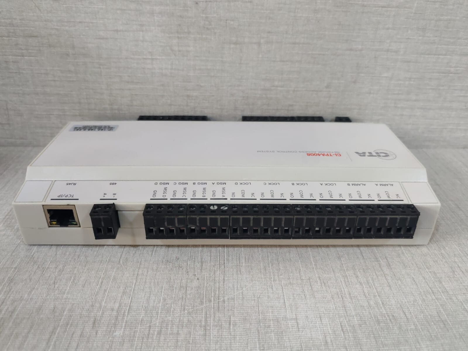 ACCESS IP-192 CITA CI-TPA4008 Network Access Control System IP:192.168.0.251 4