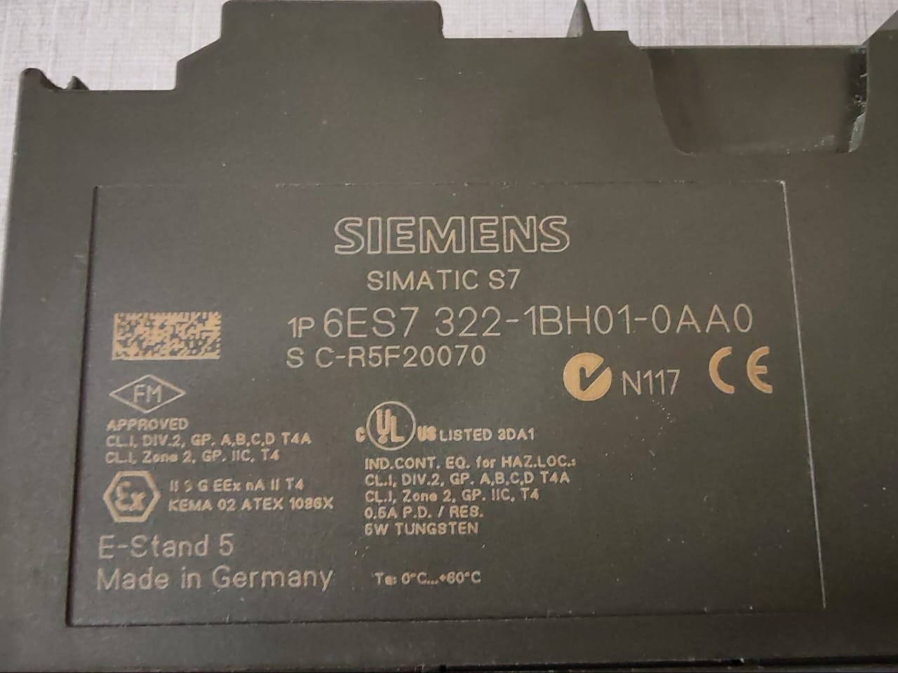 Siemens 6ES7322-1BH01-0AA0 & 6ES7321-1BH02-0AA0 SIEMENS SIMATIC S7 6ES7322-1BH01-0AA0 & 6ES7321-1BH02-0AA0(2 PCS) 5
