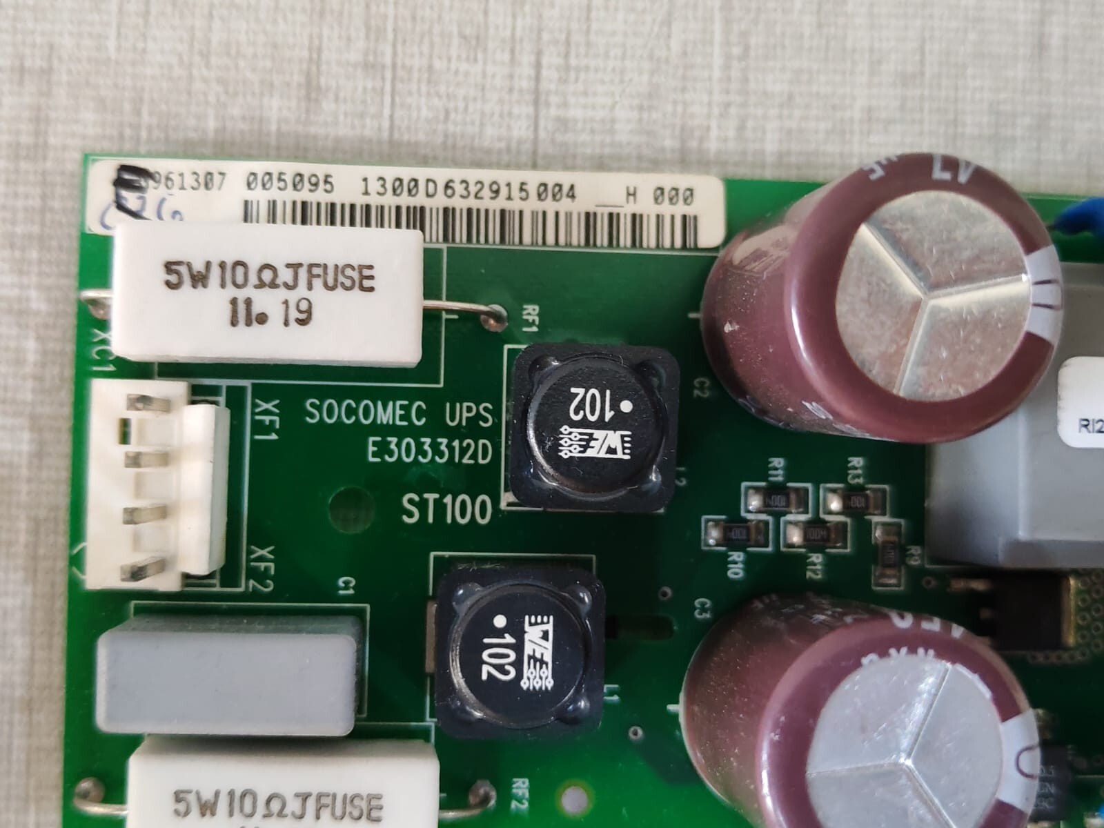 Socomec ST100 E303312D Socomec UPS ST100 E303312D PCB Card 2
