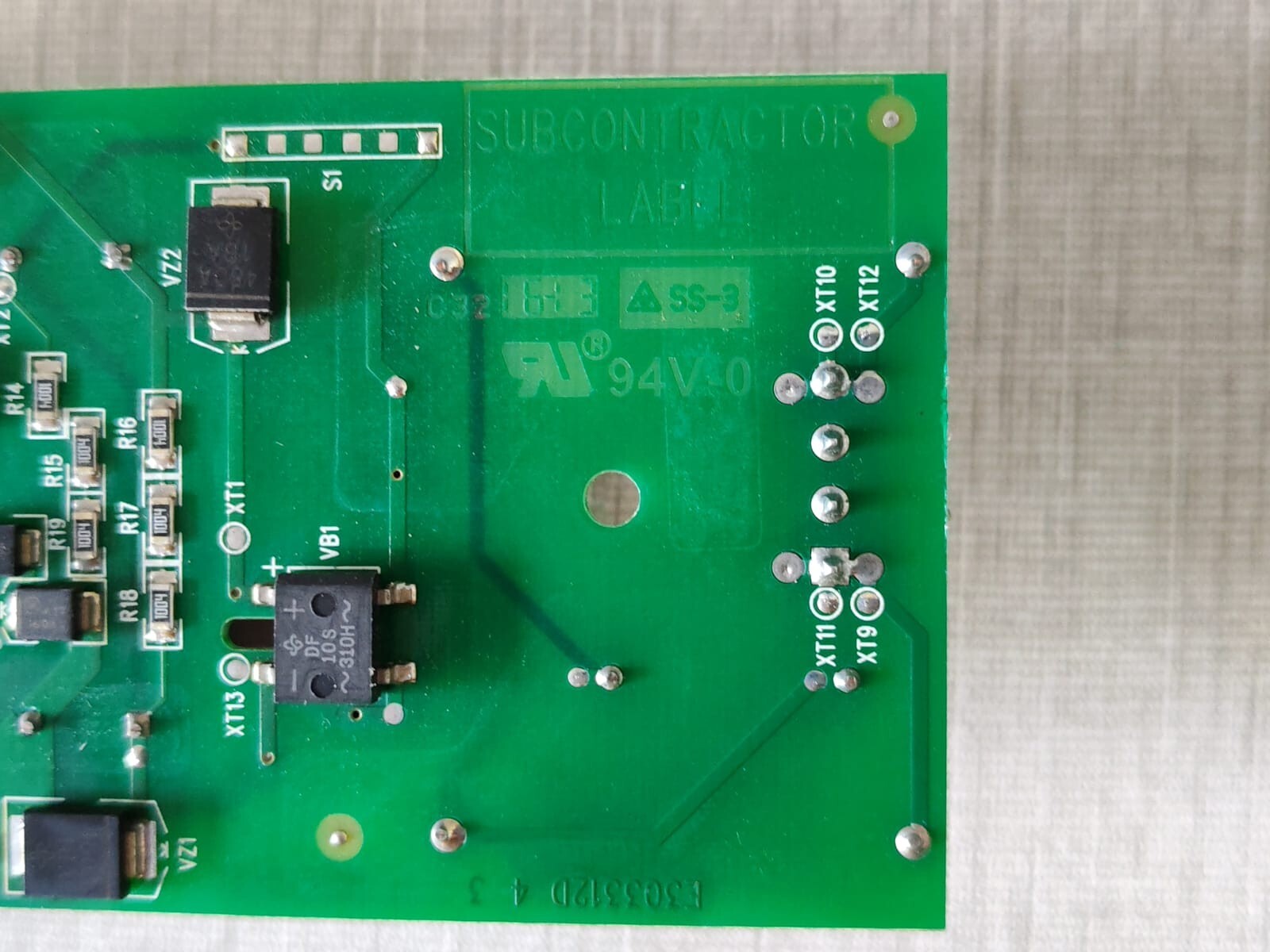 Socomec ST100 E303312D Socomec UPS ST100 E303312D PCB Card 10