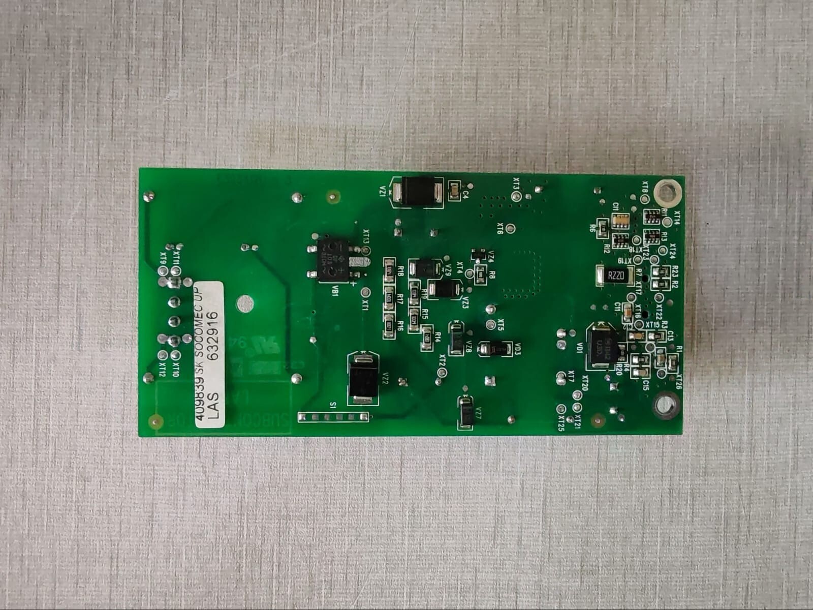 Socomec ST100 E303312D Socomec UPS ST100 E303312D PCB Card 9
