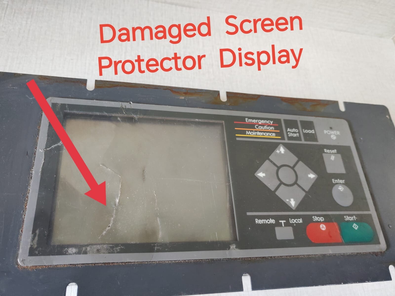 Yaskawa P-EB12-956 XCP-903K Yaskawa P-EB12-956 XCP-903K Controller System - Damaged Screen Protector Display 3