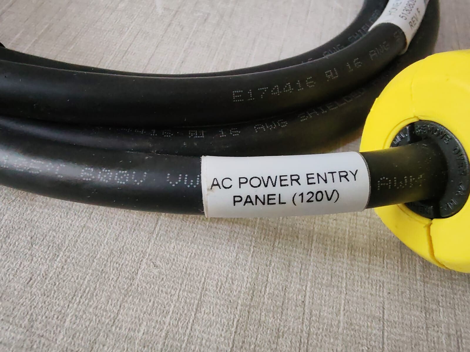 Honeywell 51308093-600 HONEYWELL 51308093-600 REV.F CABLE 10A 250V 4