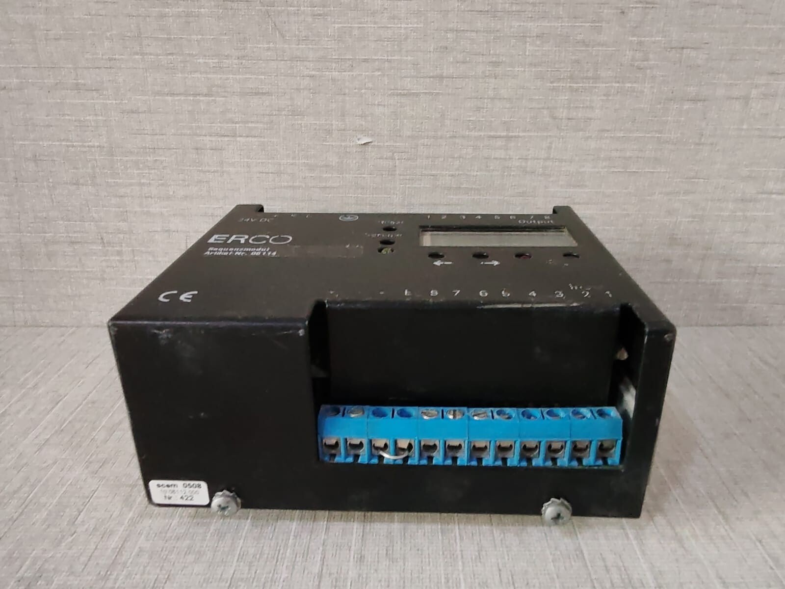 ERCO ERCO-06114 ERCO 06114 SEQUENCE MODULE 4