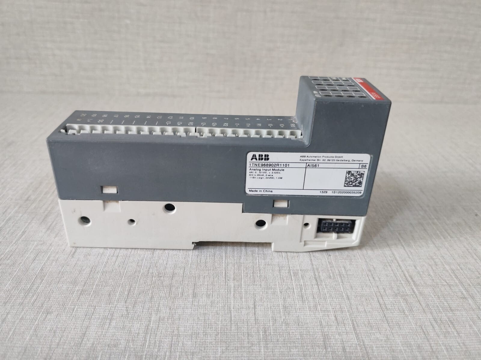 ABB 1TNE968902R1101 ABB AI56 Analog Input Module 1TNE968902R1101 4