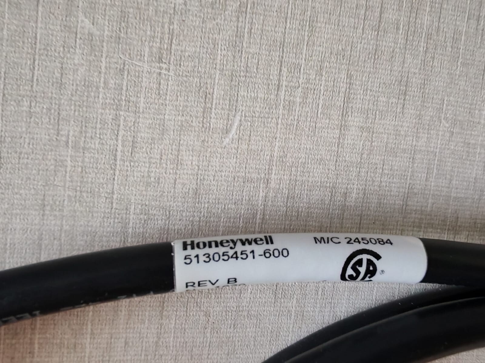 Honeywell 51305451-600 HONEYWELL 51305451-600 REV.B CABLE 3