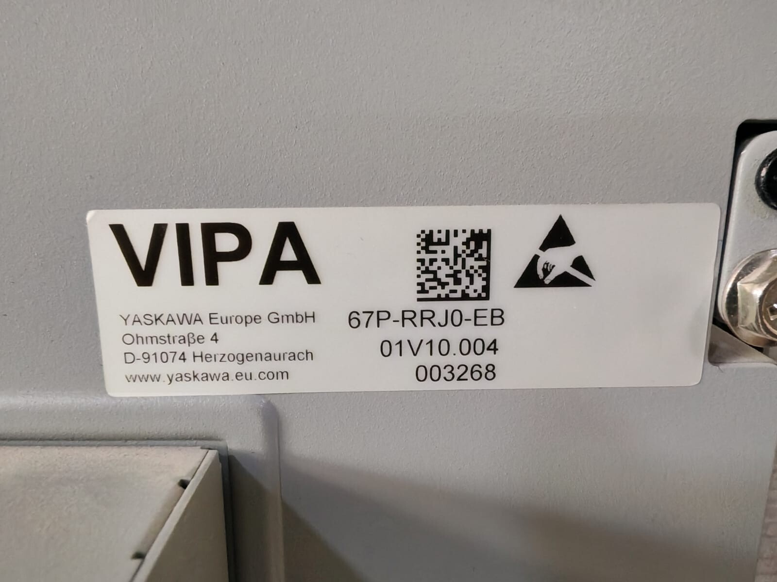 VIPA IPPC1640P-VP-DOM VIPA PANEL PC IPPC1640P-VP-DOM, 67P-RRJ0-EB 9