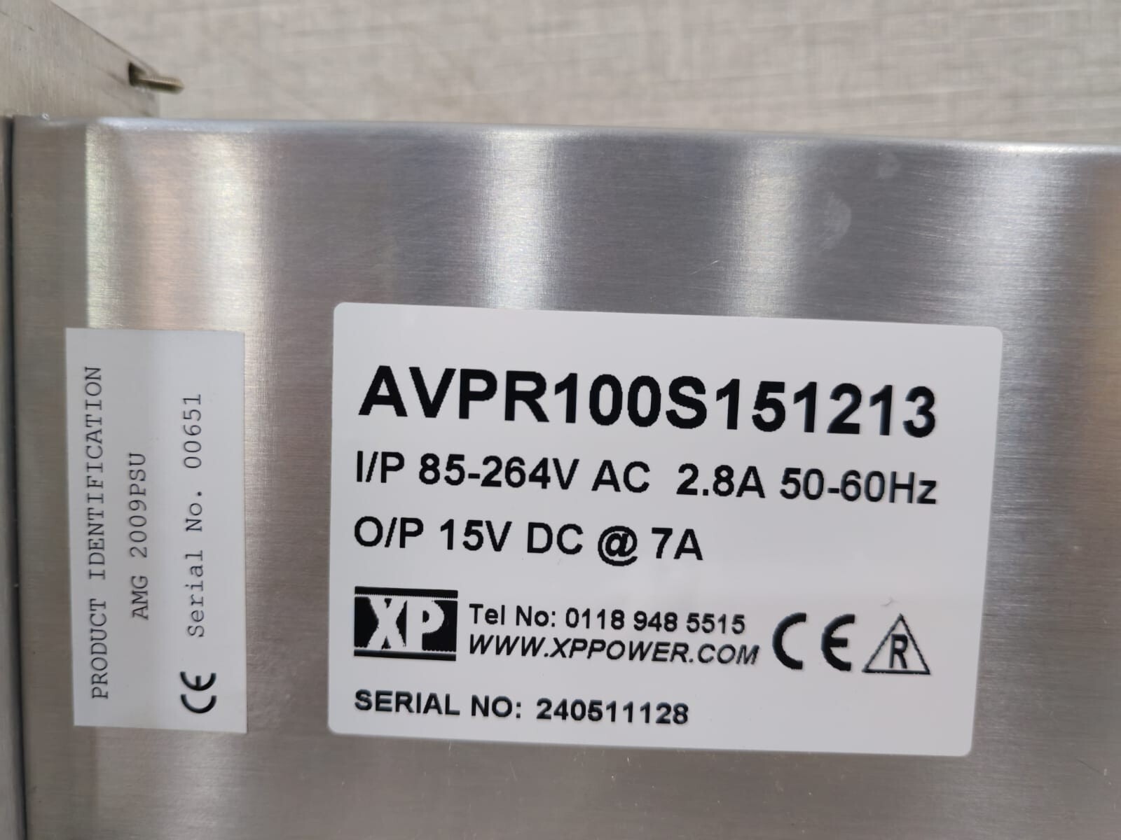 AMG 2009PSU AMG 2009PSU SUBRACK AVPR100S151213 2